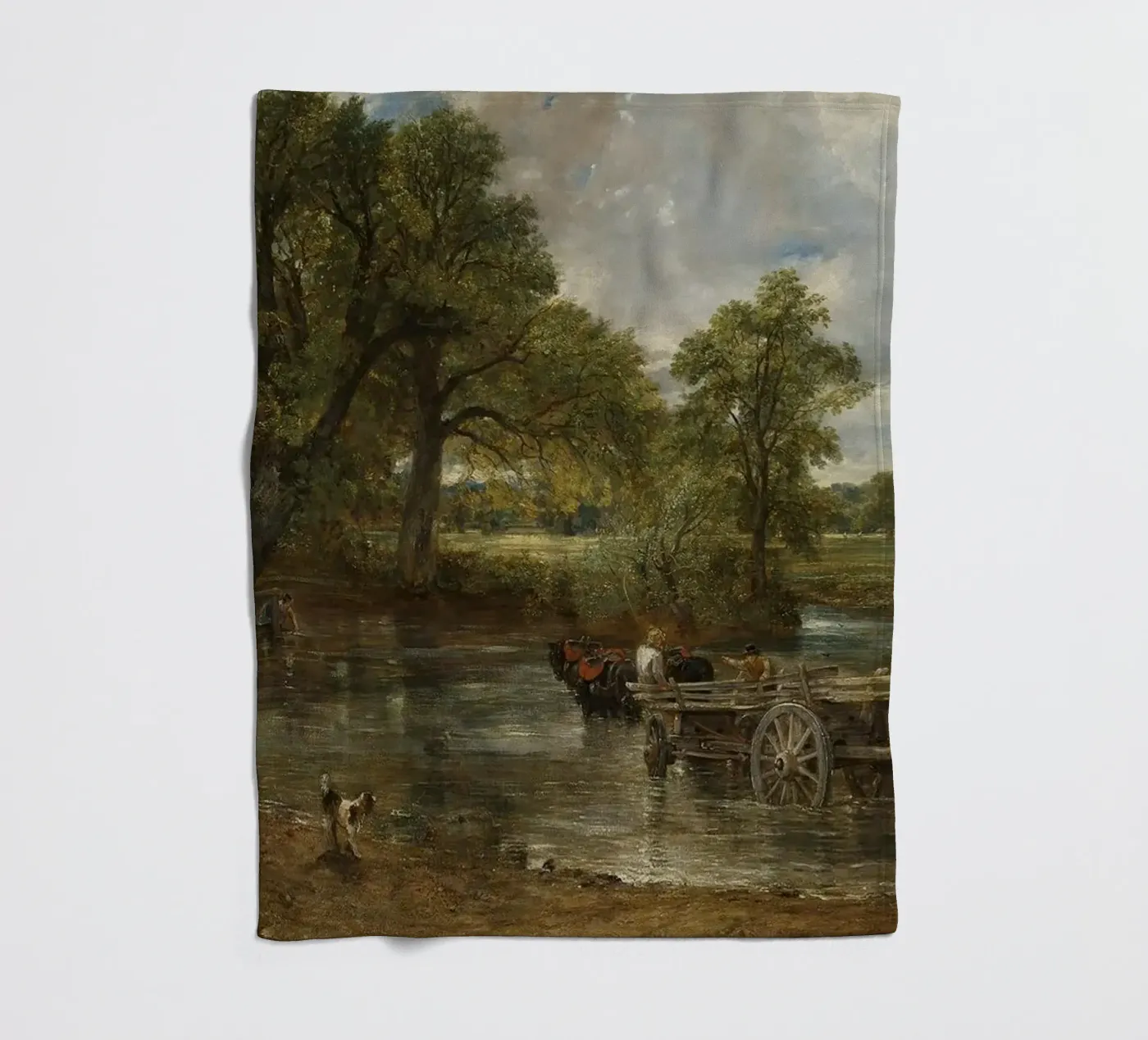 John Constable Kunst fleecedeken van Brooke