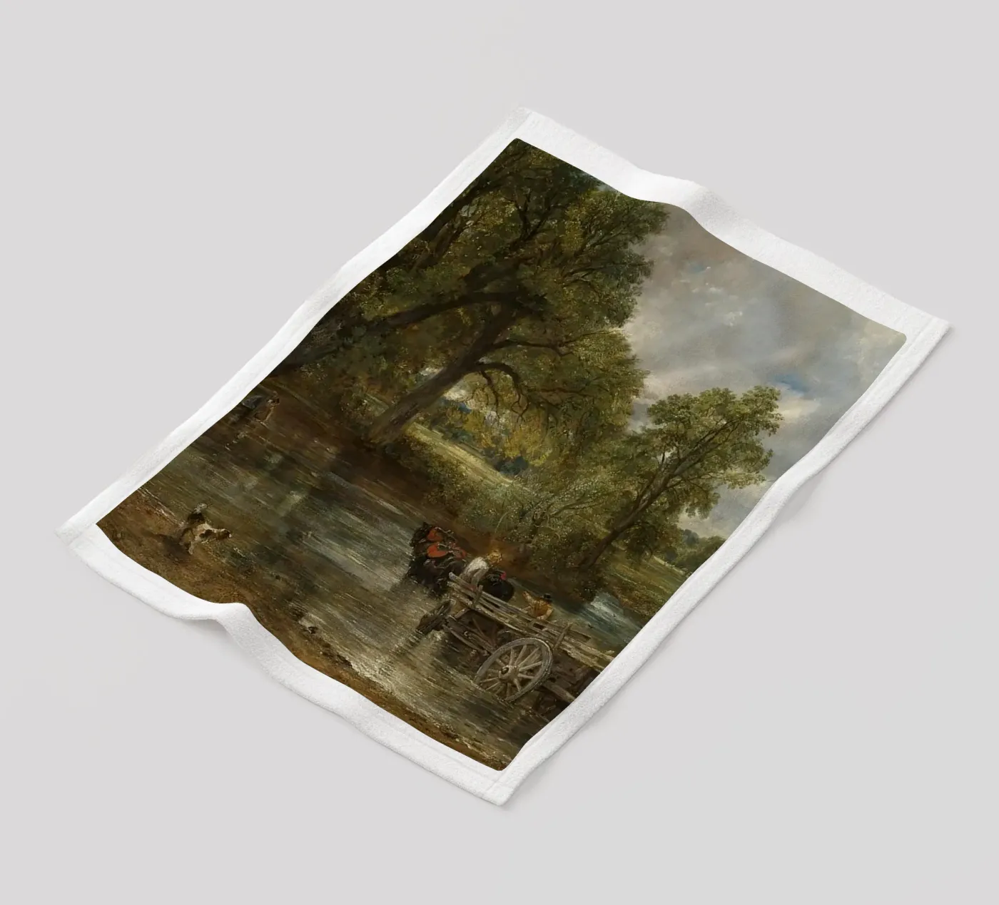 John Constable Kunst fleecedeken van Brooke