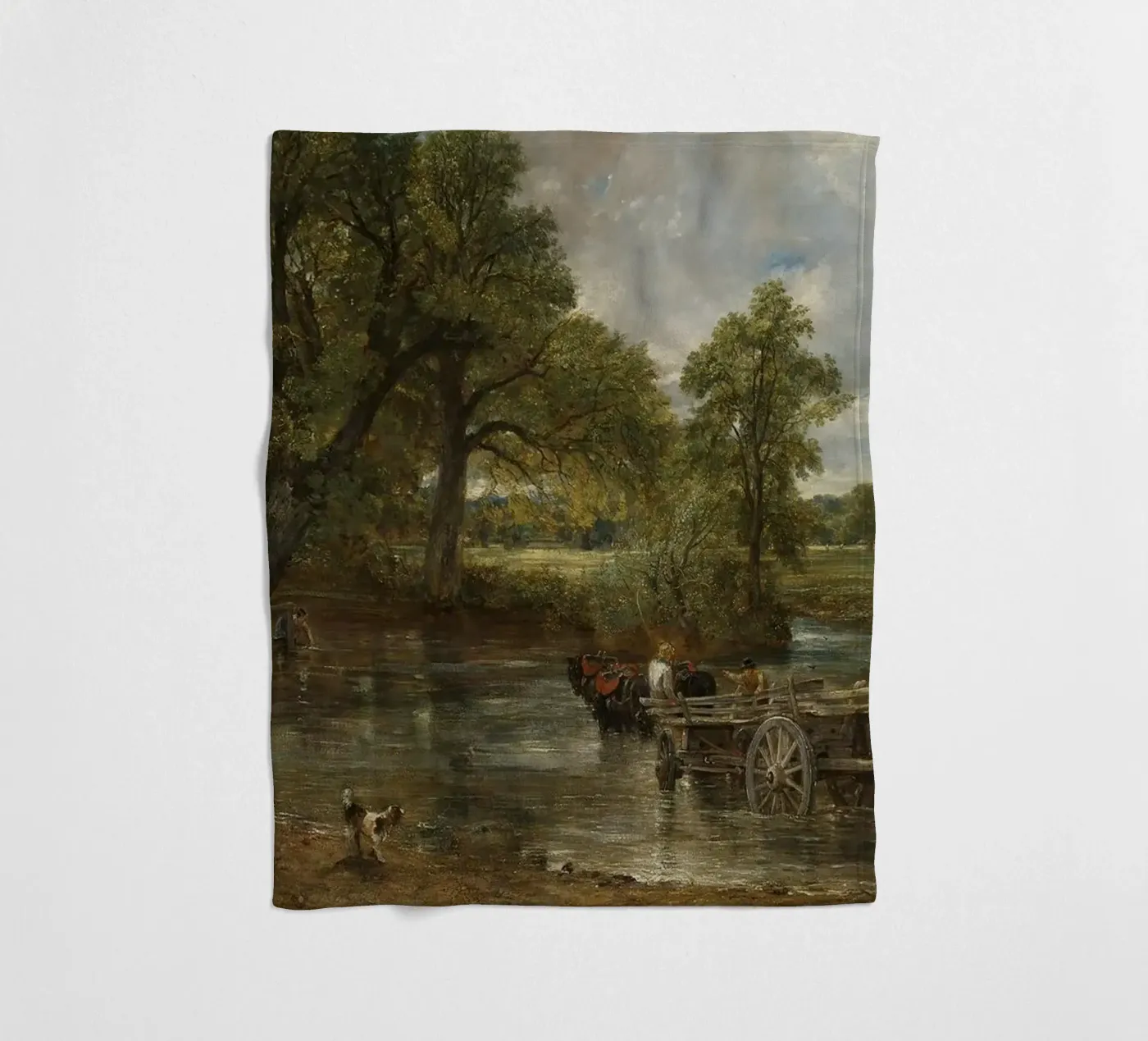 John Constable Kunst fleecedeken van Brooke
