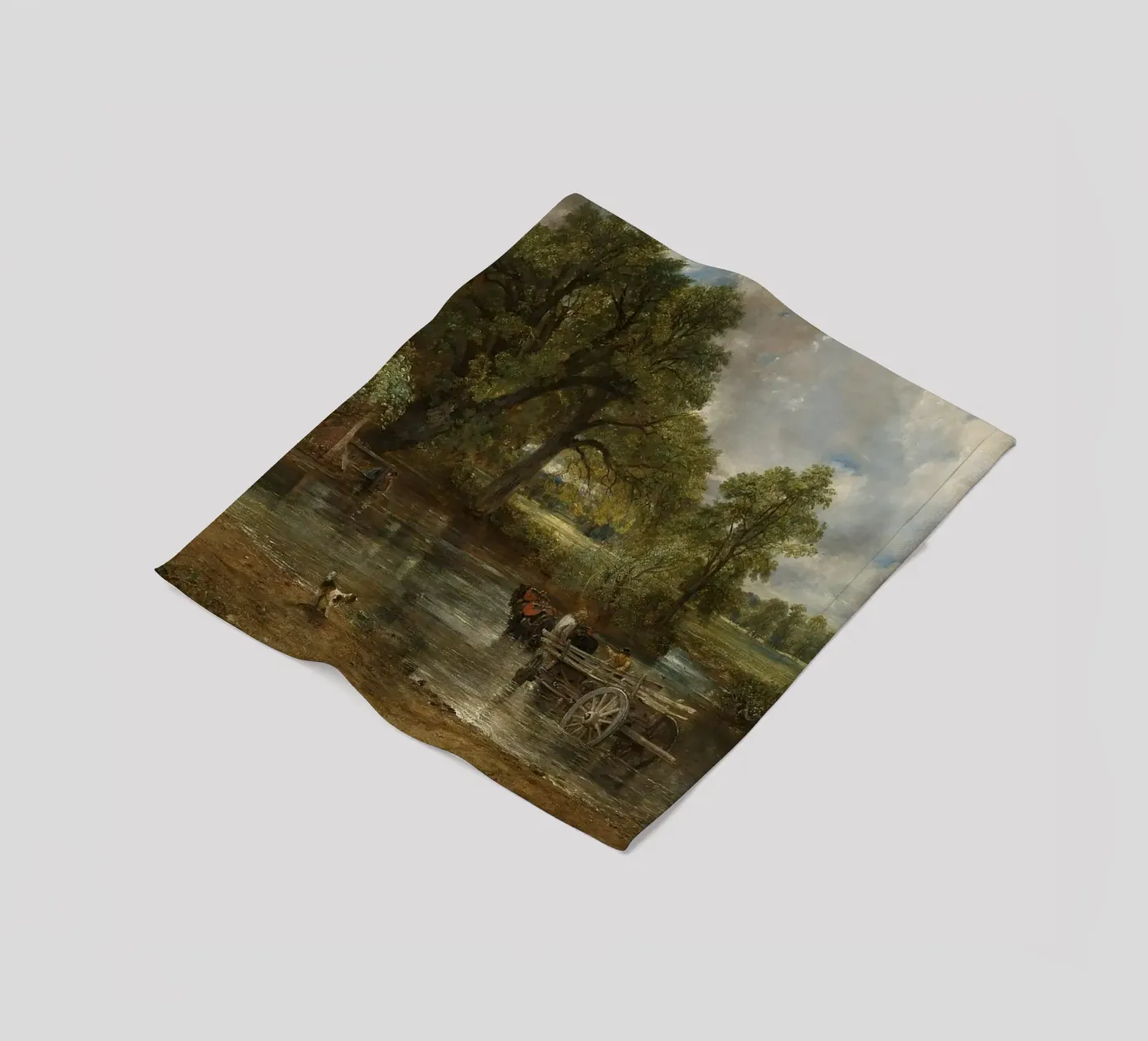 John Constable Kunst fleecedeken van Brooke