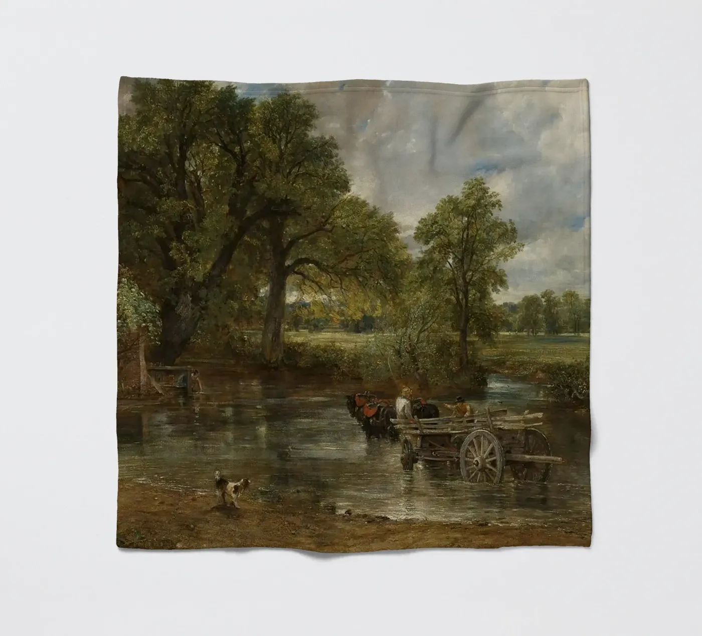 John Constable Kunst fleecedeken van Brooke