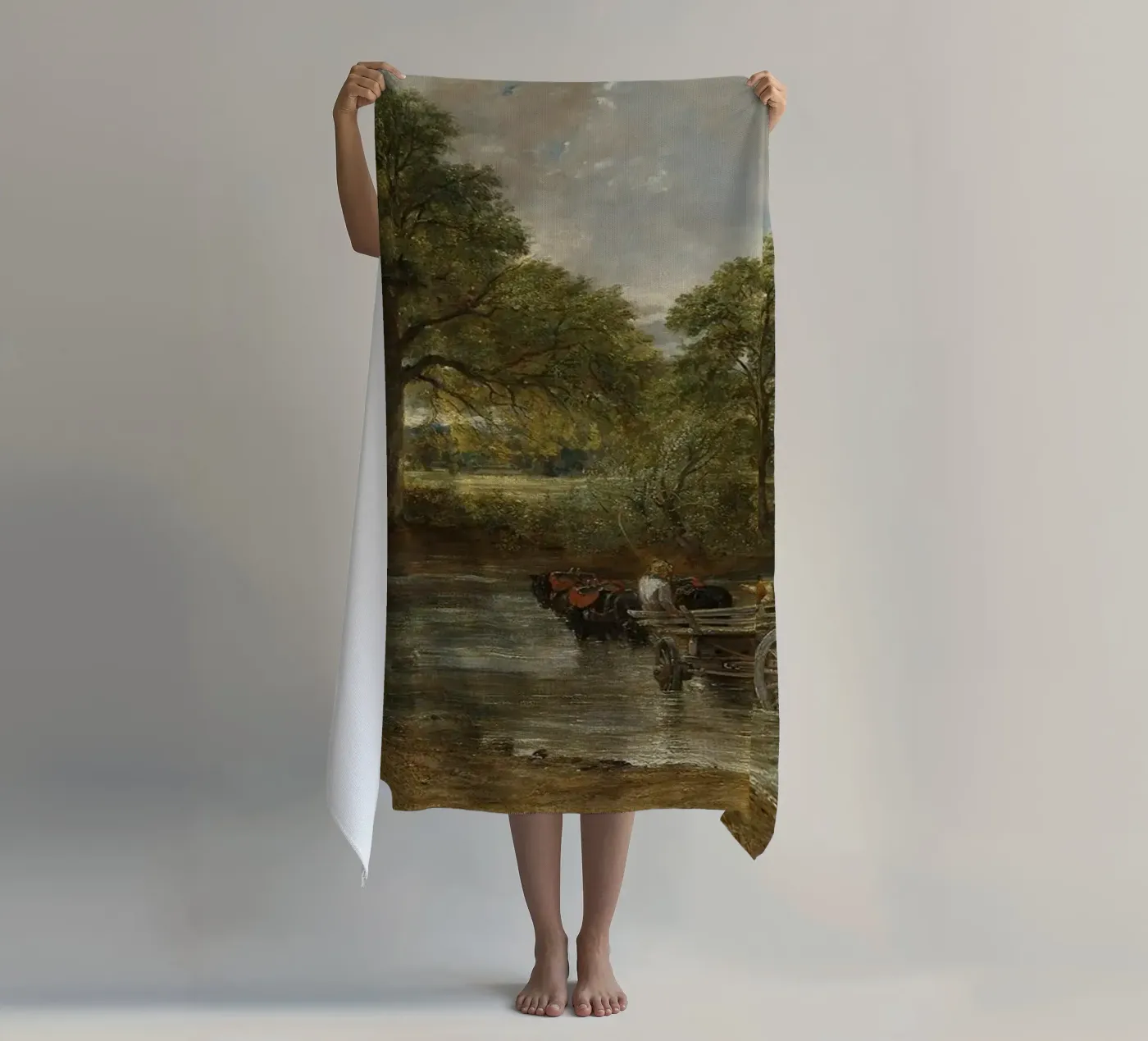 John Constable Kunst strandhanddoek van Brooke