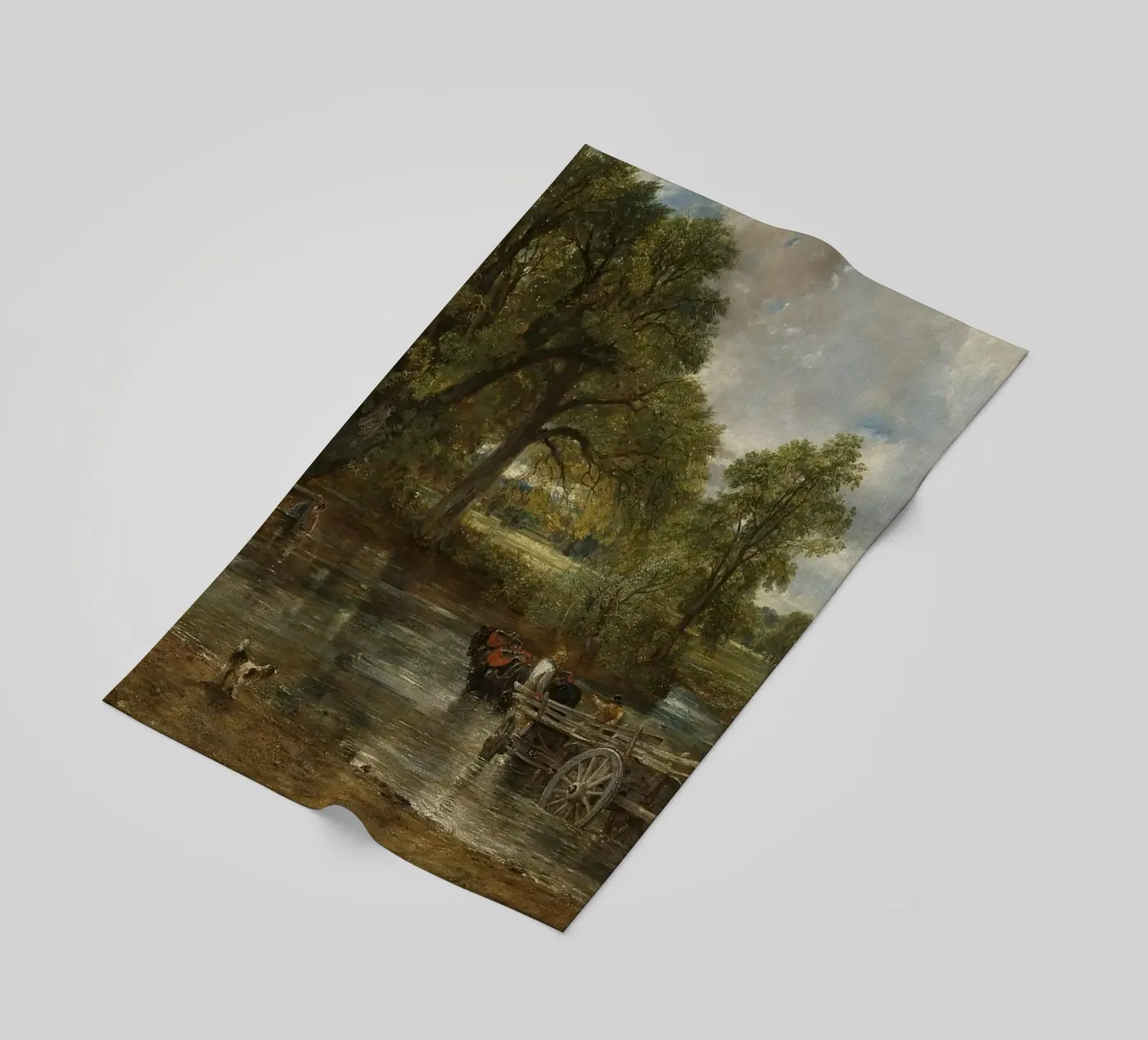 John Constable Arte telo mare da Brooke
