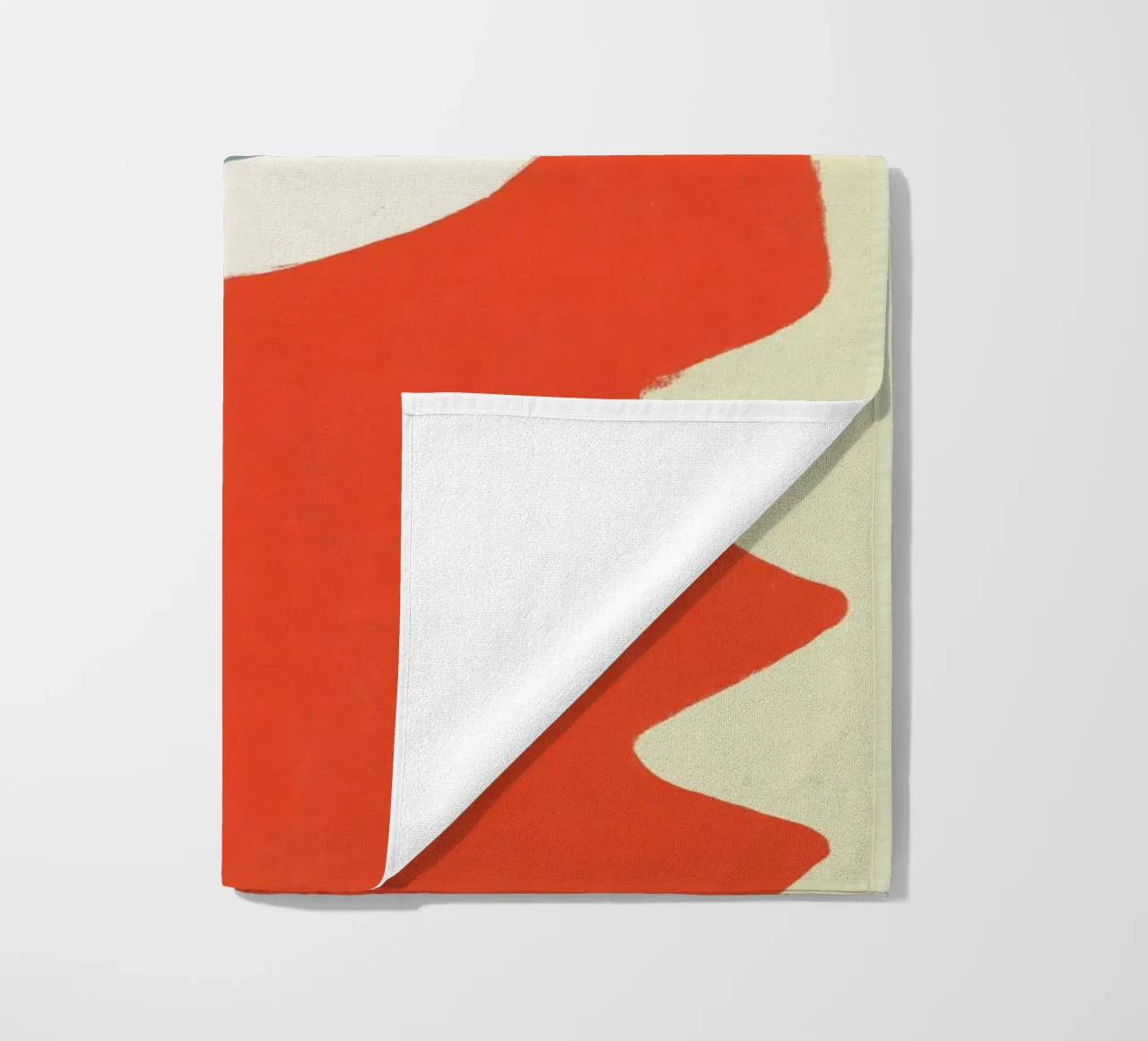 In the Eyes of Others | Abstract Painting beach towel by Autofocus