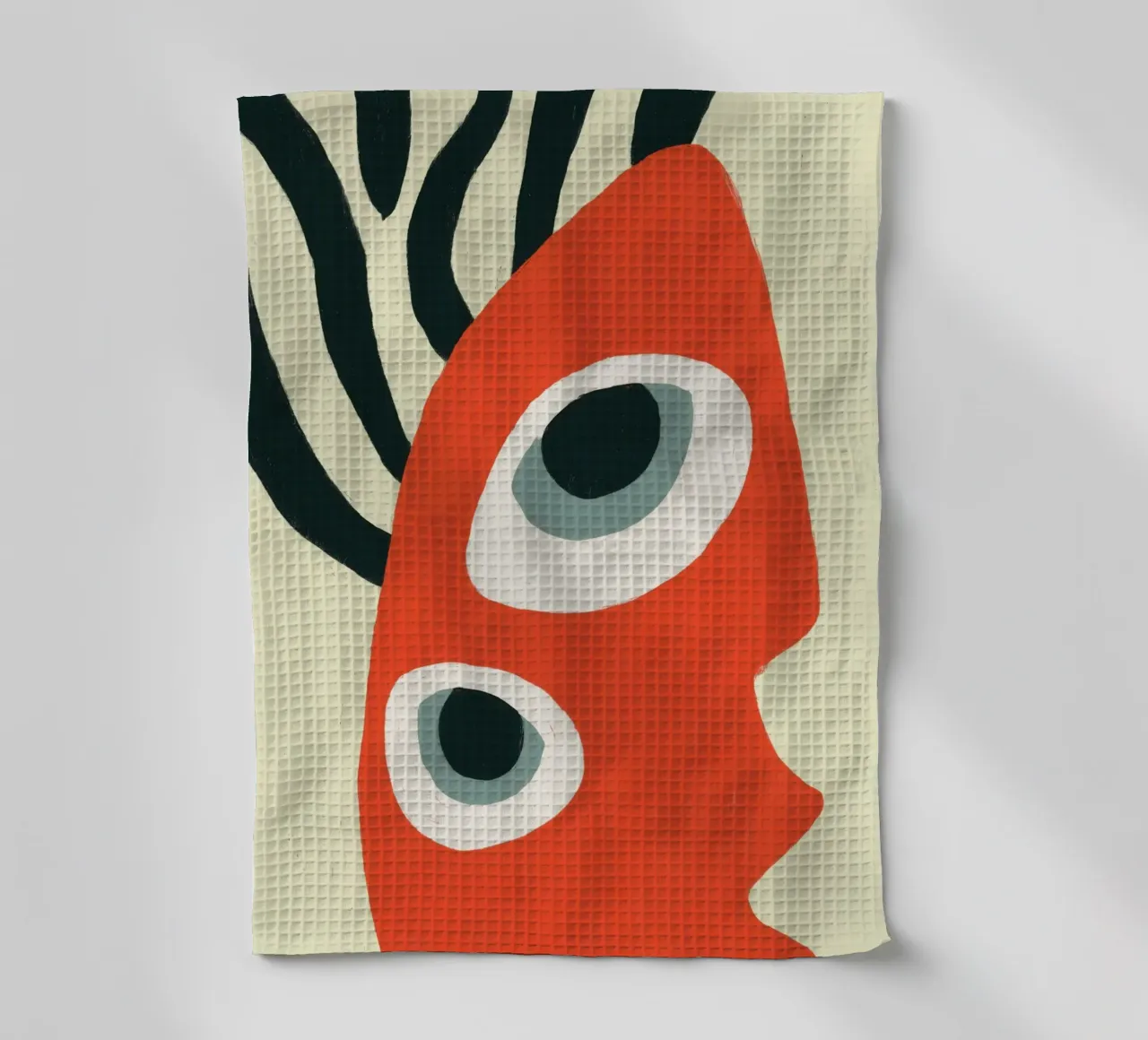 Dans les yeux des autres | Peinture abstraite torchon de Autofocus
