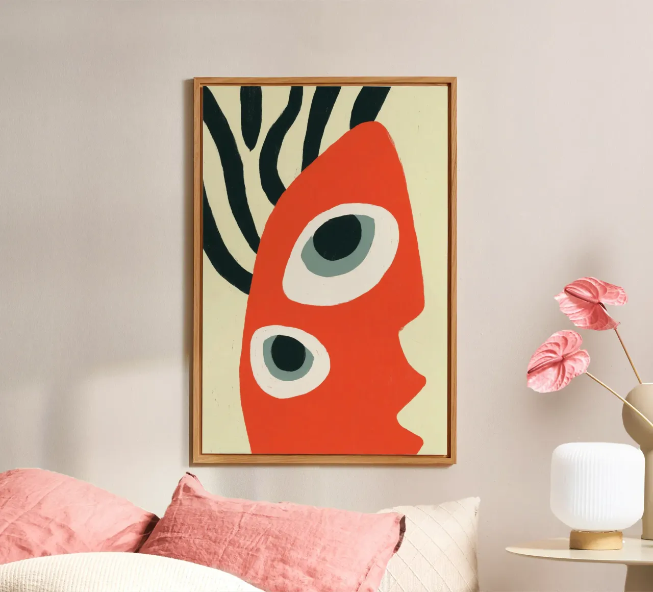 In the Eyes of Others | Abstract Painting forex plate by Autofocus