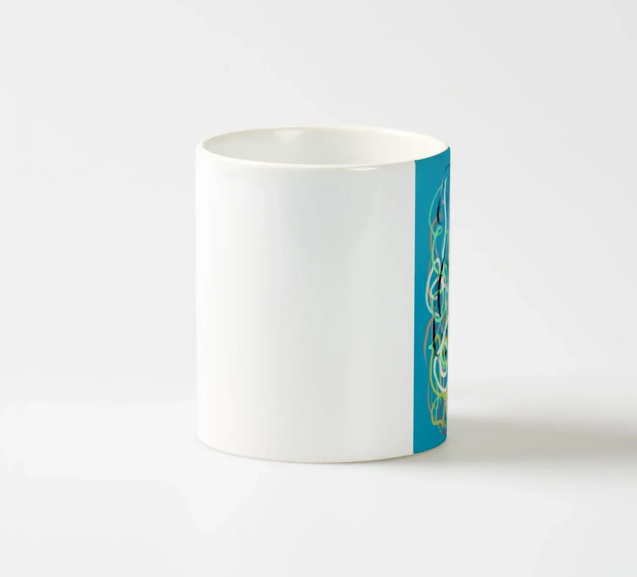 Fiamme lineari tazza in ceramica da Little Dean