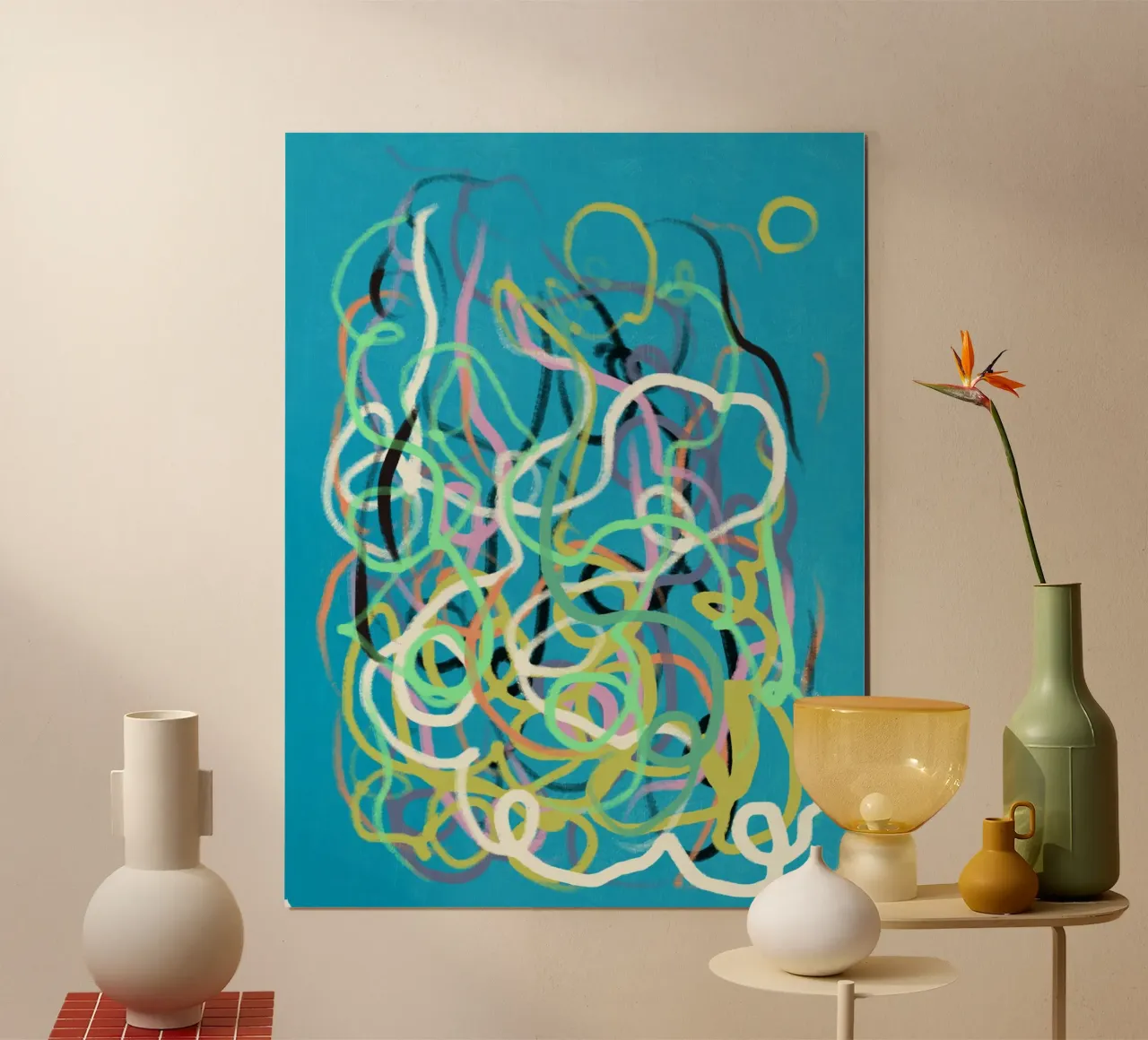 Fiamme lineari poster da Little Dean