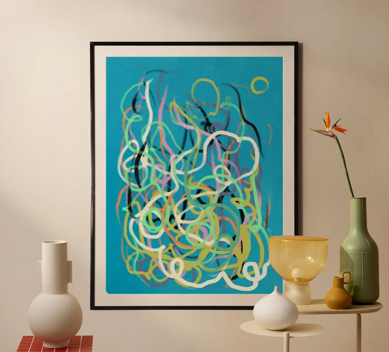 Fiamme lineari poster da Little Dean