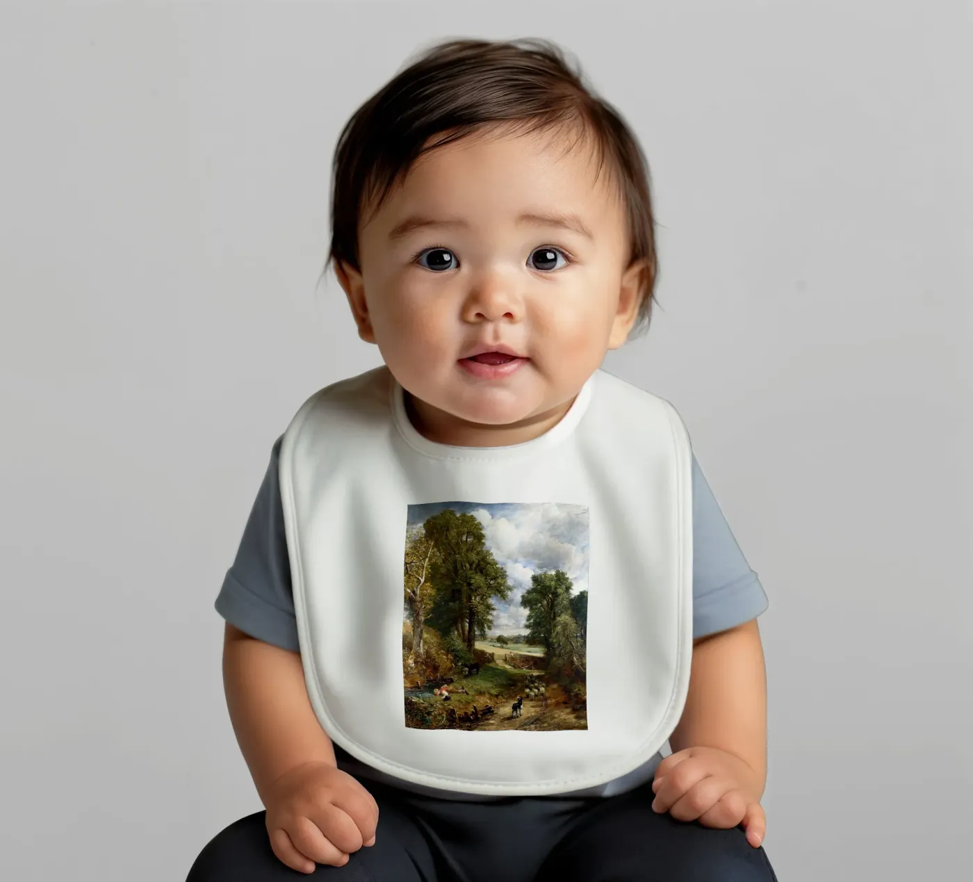 John Constable Art Babylätzchen von Brooke