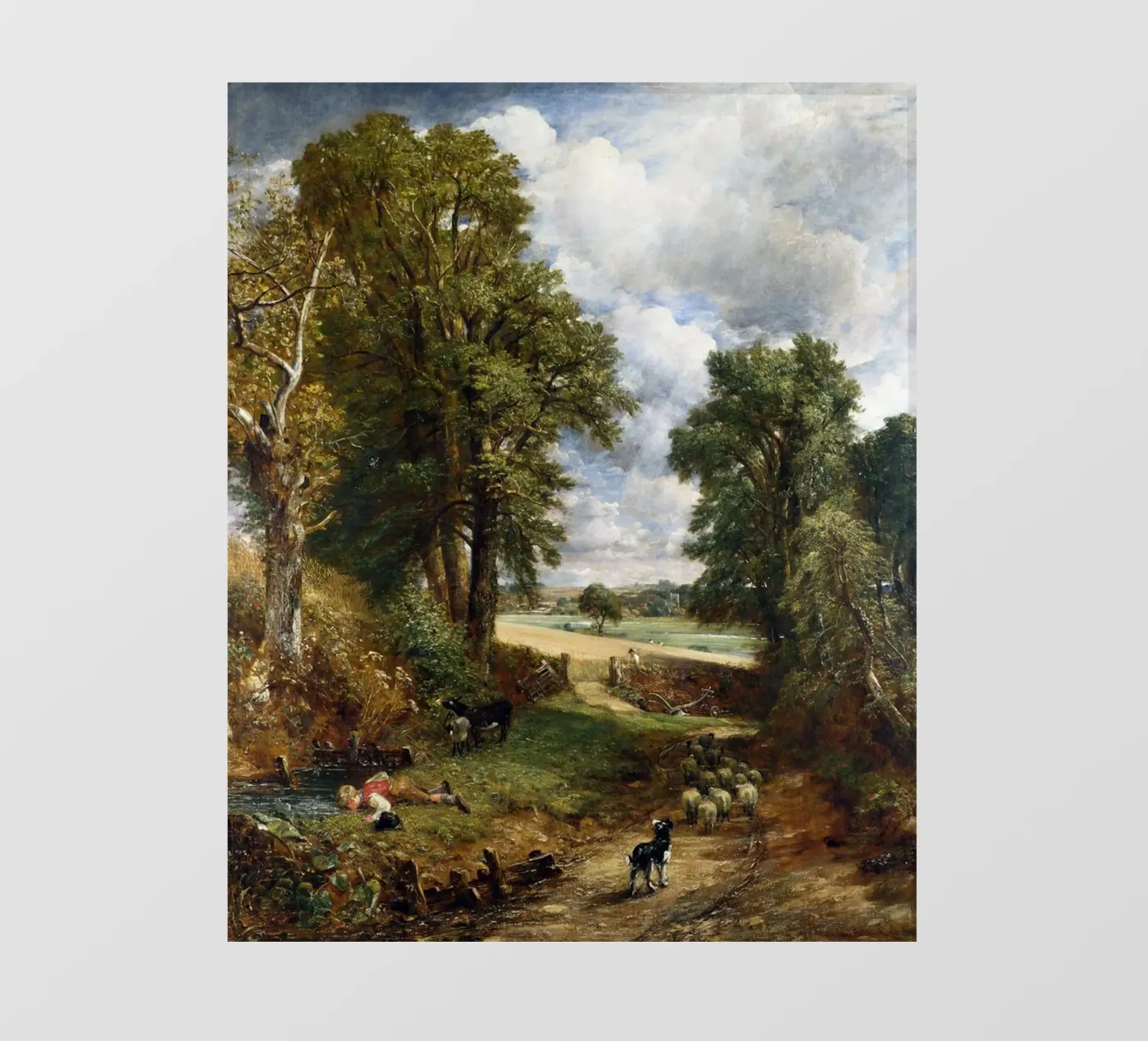 John Constable Kunst fotobehang van Brooke