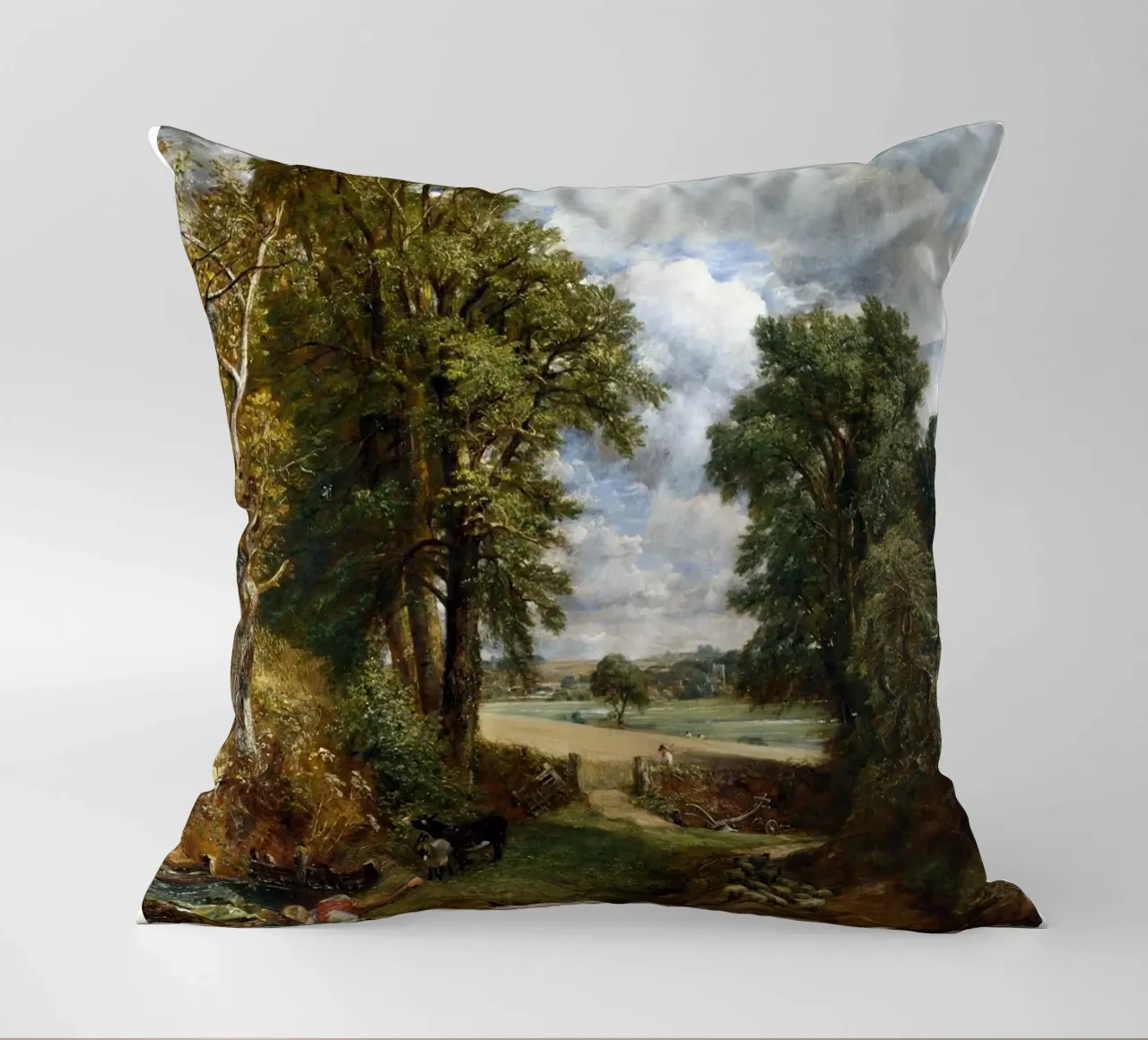 John Constable Kunst Kissen von Brooke
