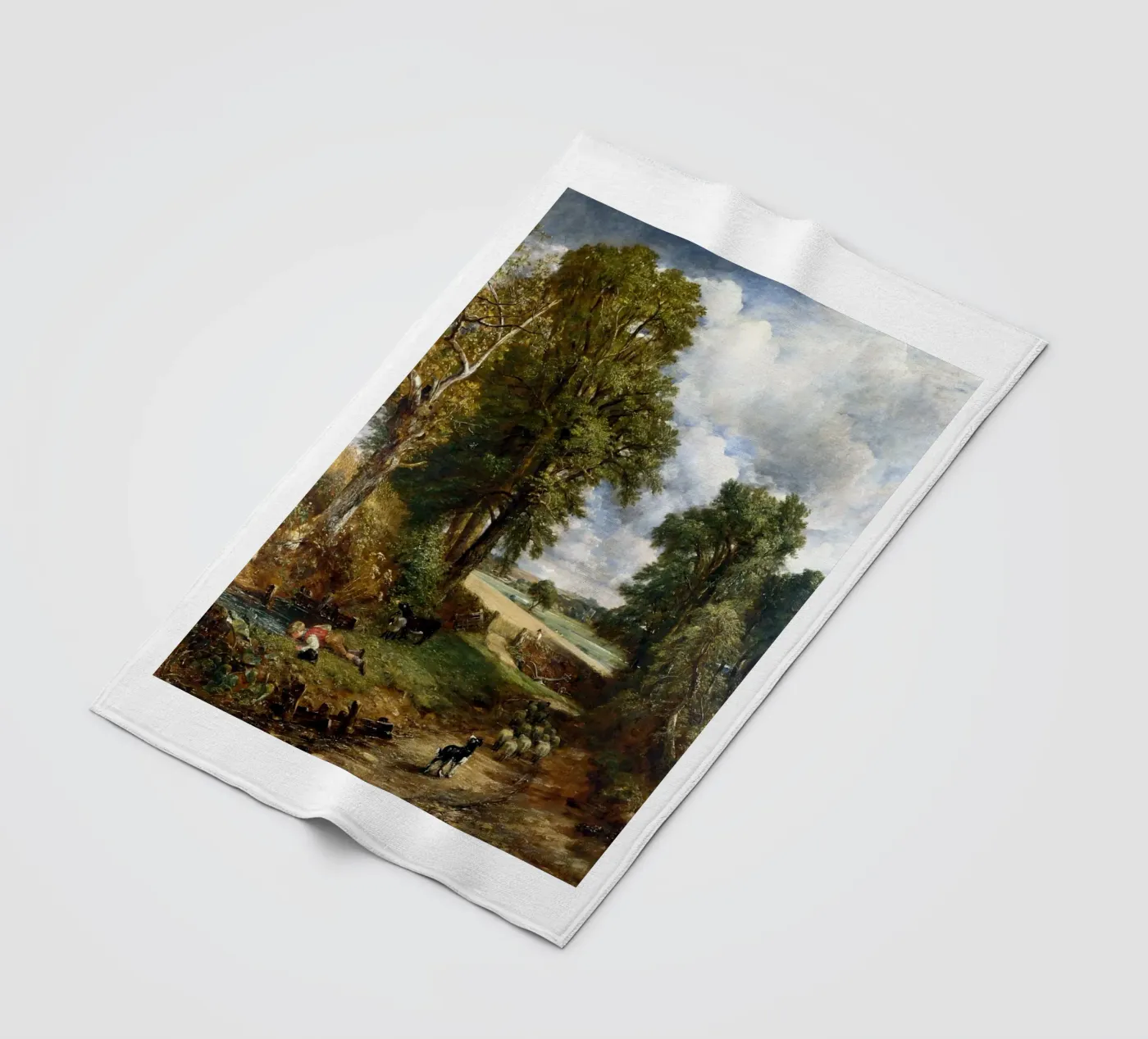 John Constable Kunst Fleecedecke von Brooke