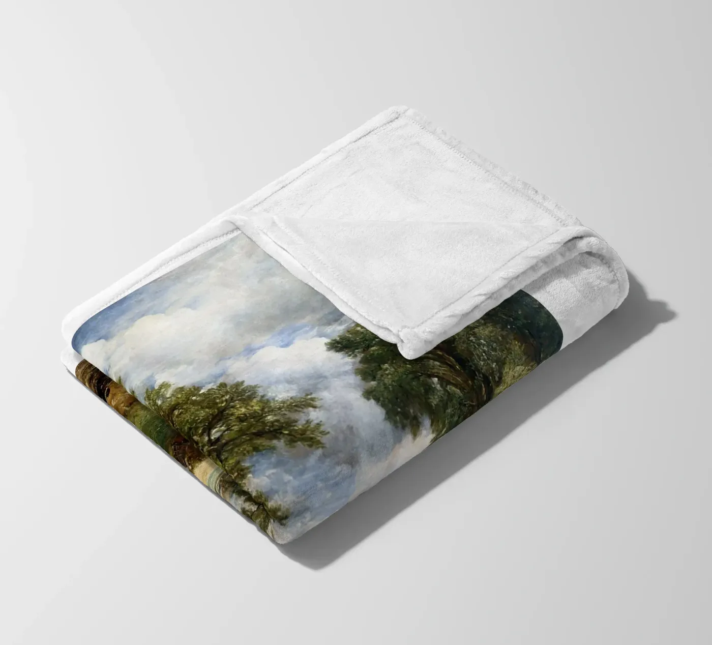 John Constable Kunst Fleecedecke von Brooke