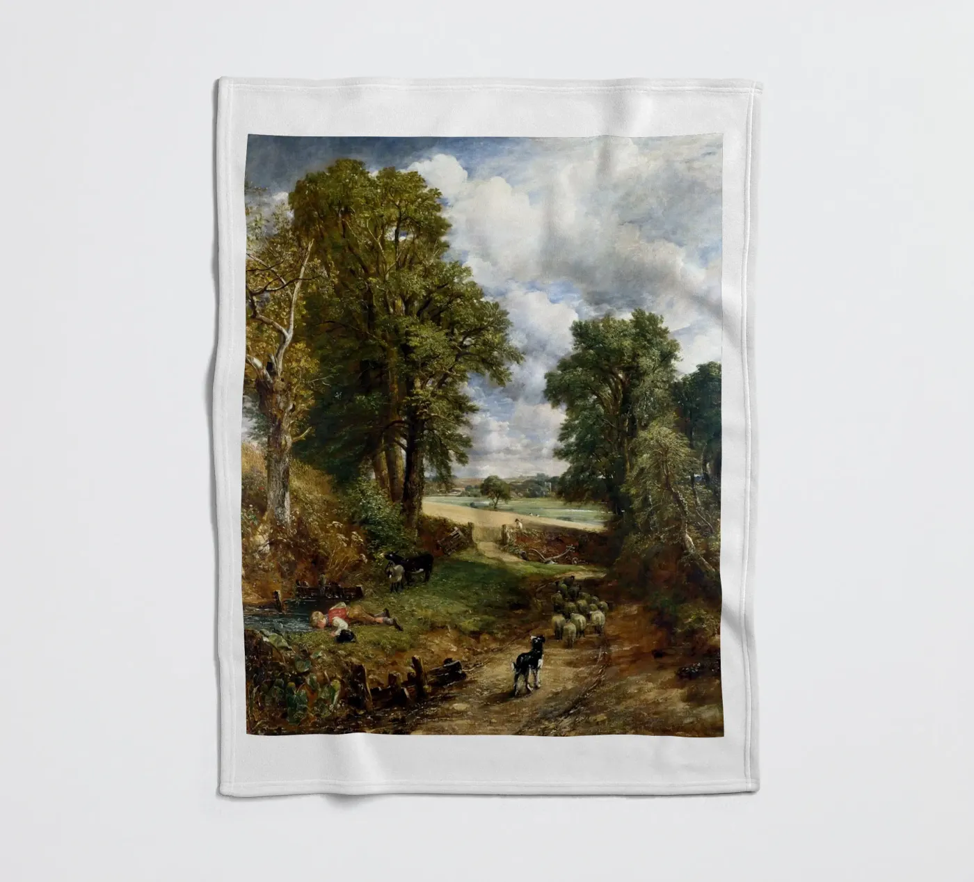 John Constable Kunst Fleecedecke von Brooke