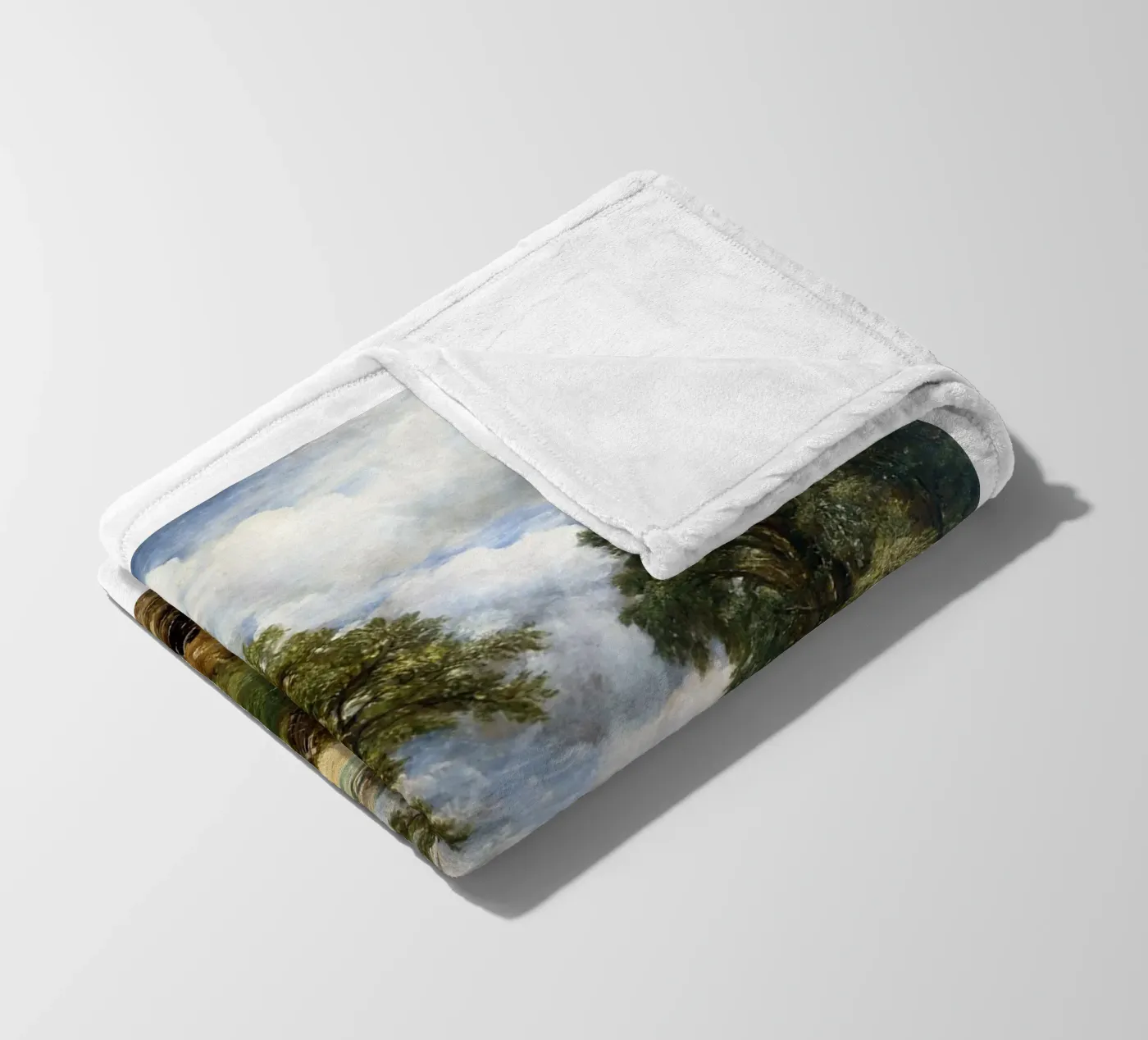 John Constable Kunst Fleecedecke von Brooke