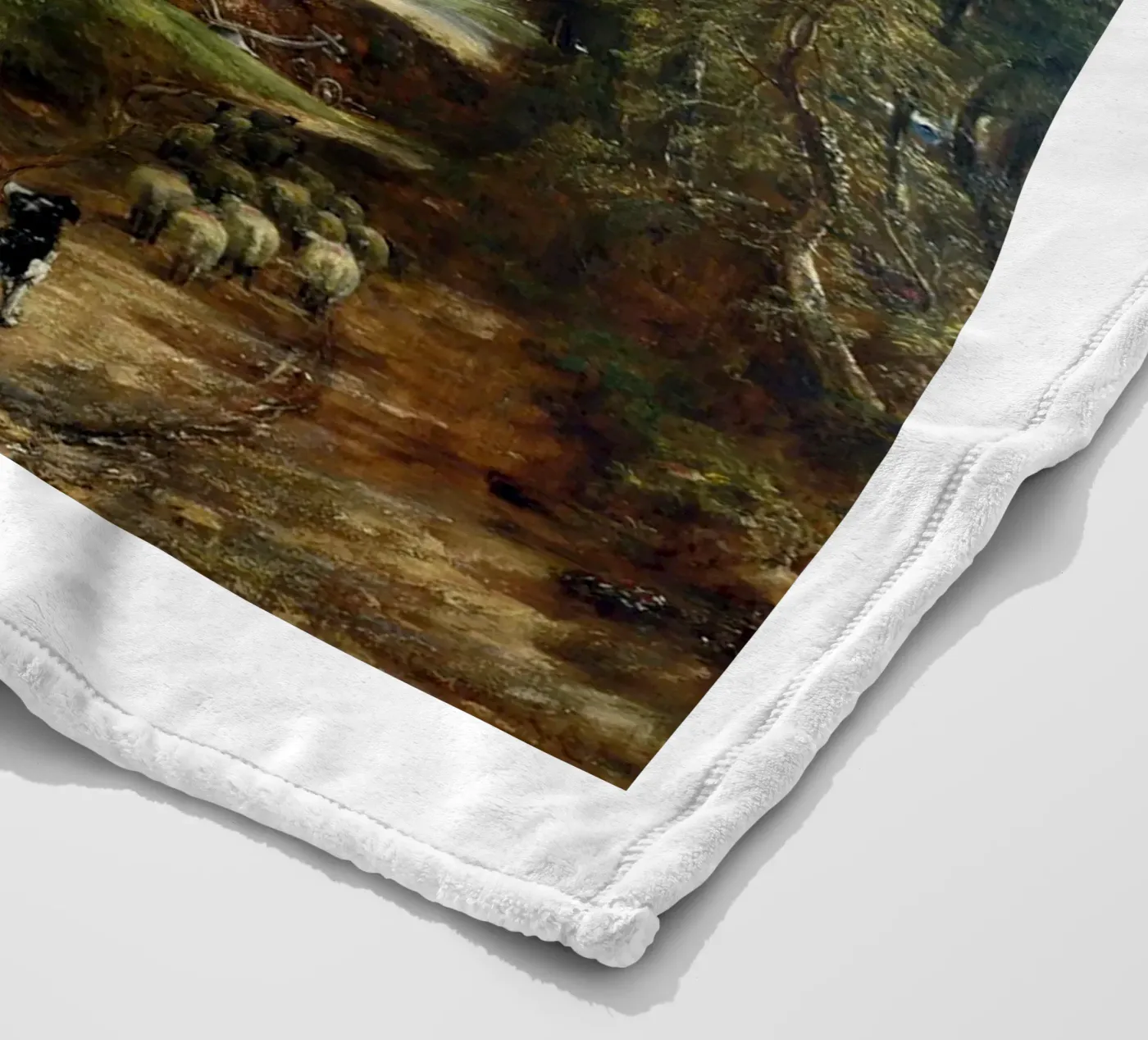 John Constable Kunst Fleecedecke von Brooke