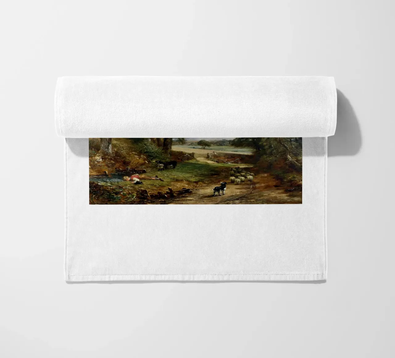 John Constable Arte telo mare da Brooke