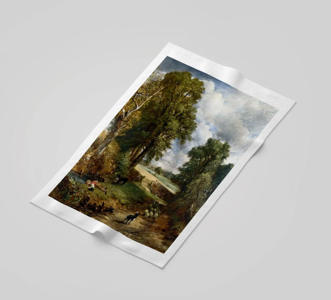 John Constable Arte telo mare da Brooke