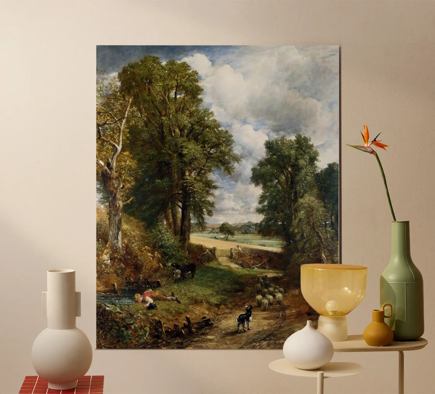 John Constable Kunst poster van Brooke