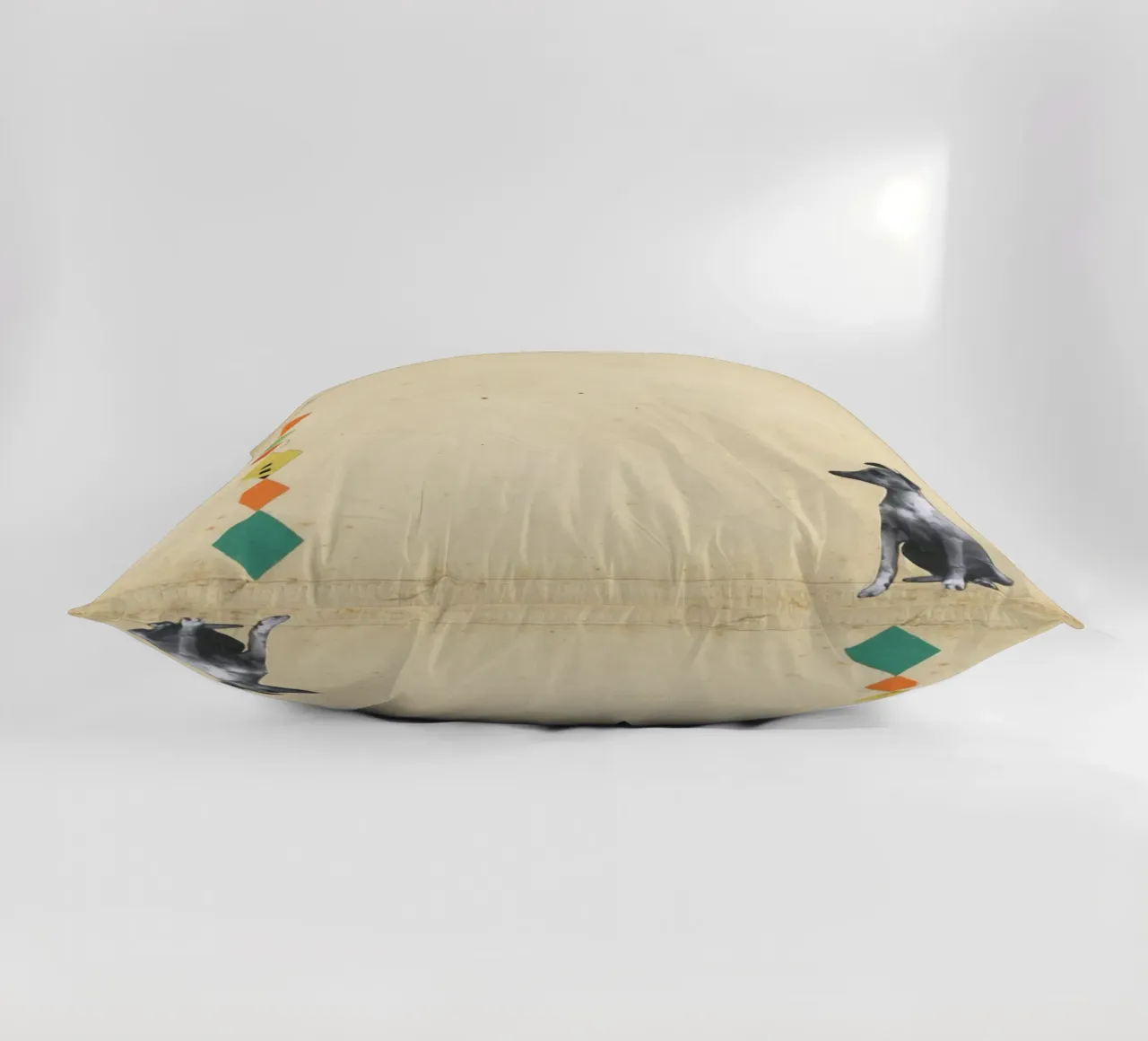 Whippet meraviglioso cuscino da Cassia Beck Collage