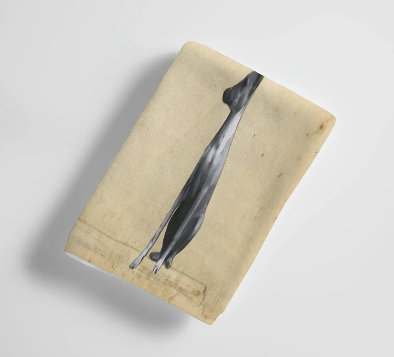 Wundersamer Whippet Handtuch von Cassia Beck Collage