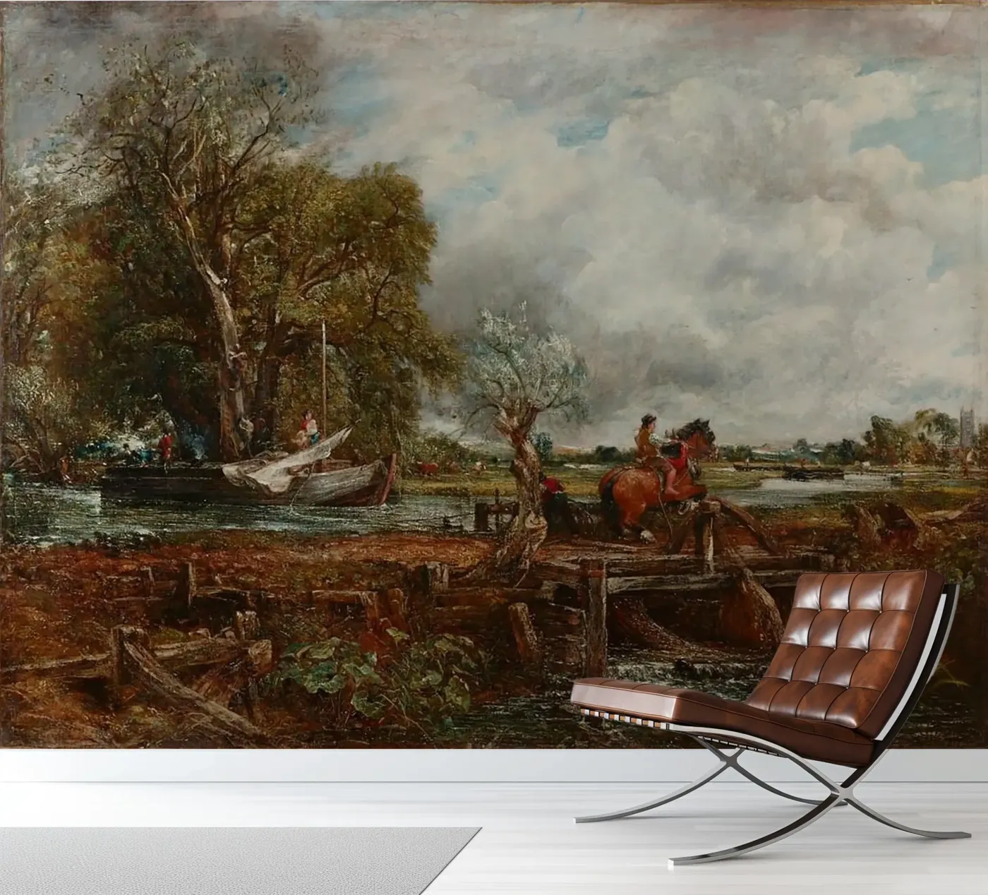 John Constable Kunst fotobehang van Brooke