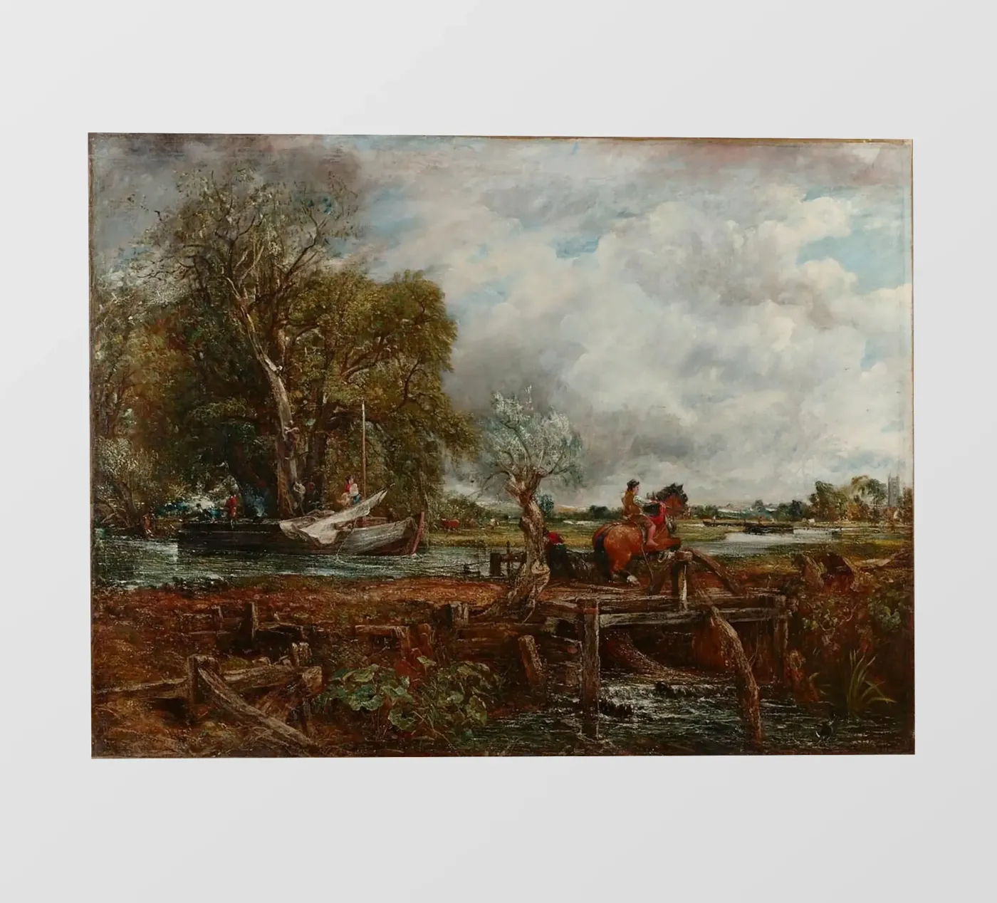 John Constable Kunst fotobehang van Brooke