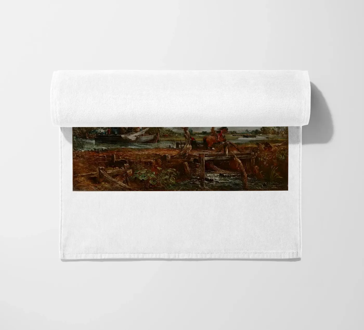 John Constable Art beach towel by Brooke