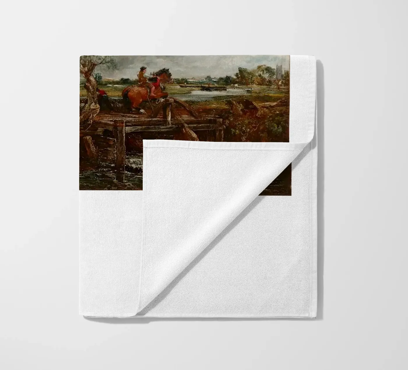 John Constable Art beach towel by Brooke