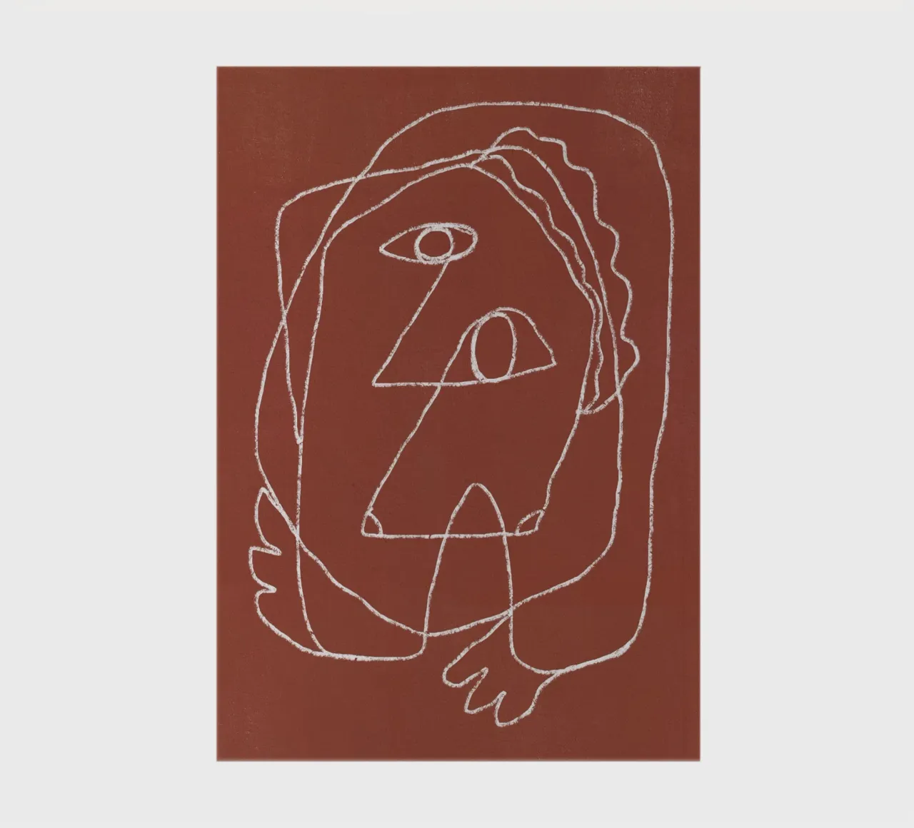 Line art abstract - Nude notebook by Little Dean