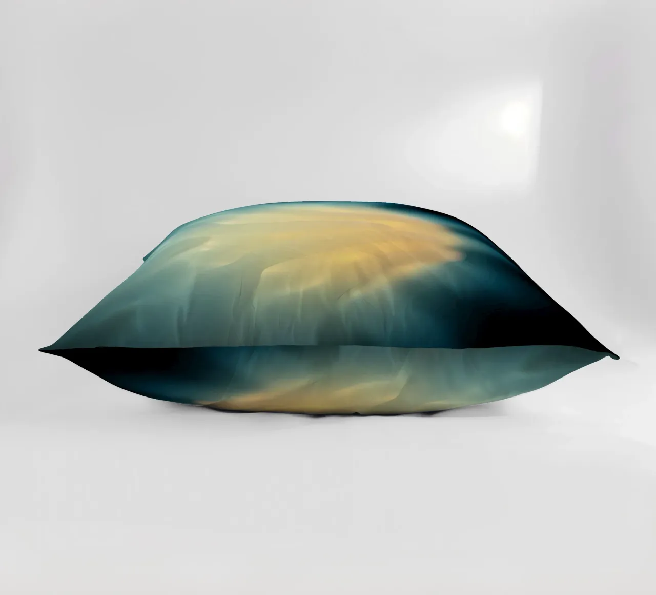 La lumière qui tourbillonne dans des couleurs vibrantes crée une abstr... coussin de DesignDoodle