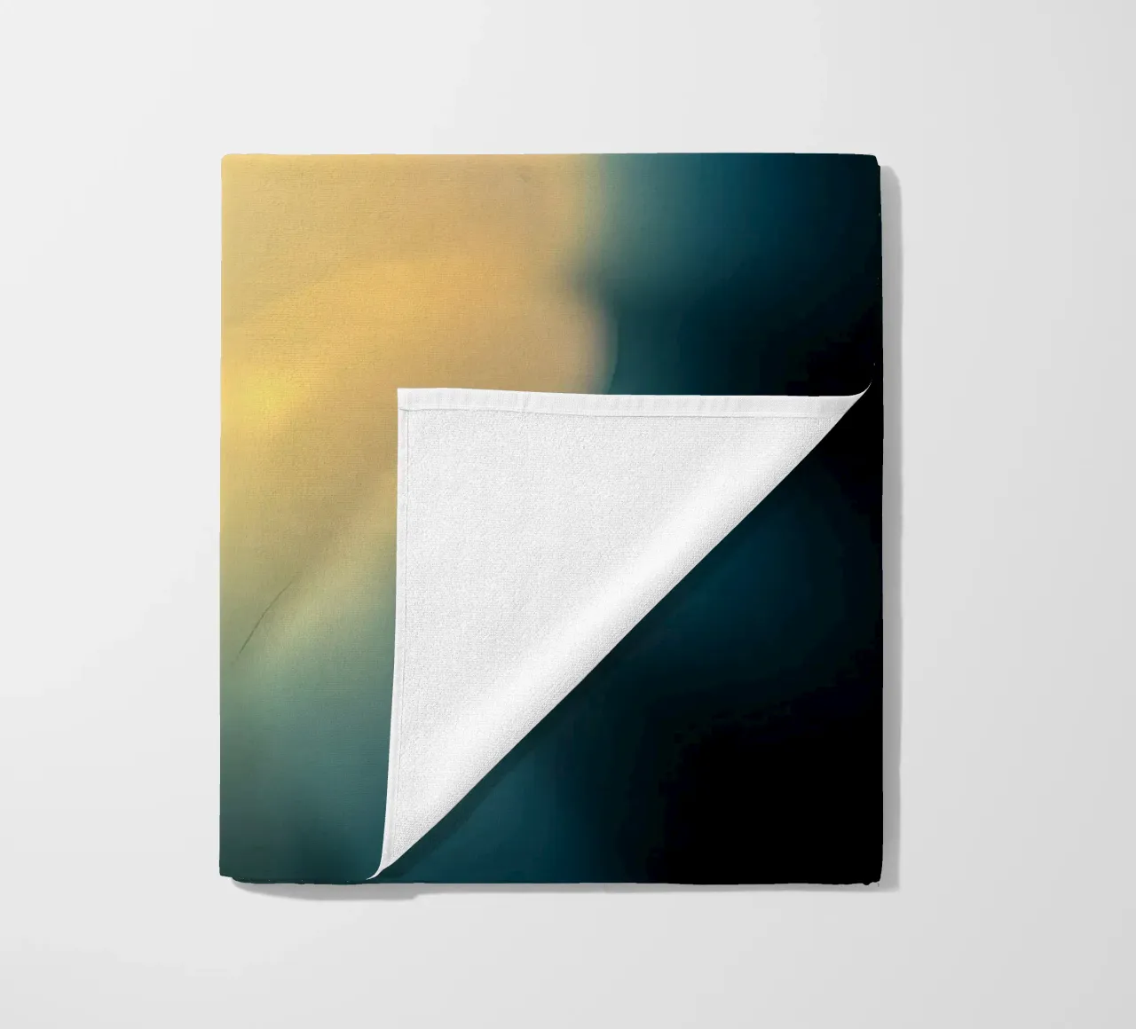 Light swirling in vibrant colors creates a mesmerizing abstr beach towel by DesignDoodle