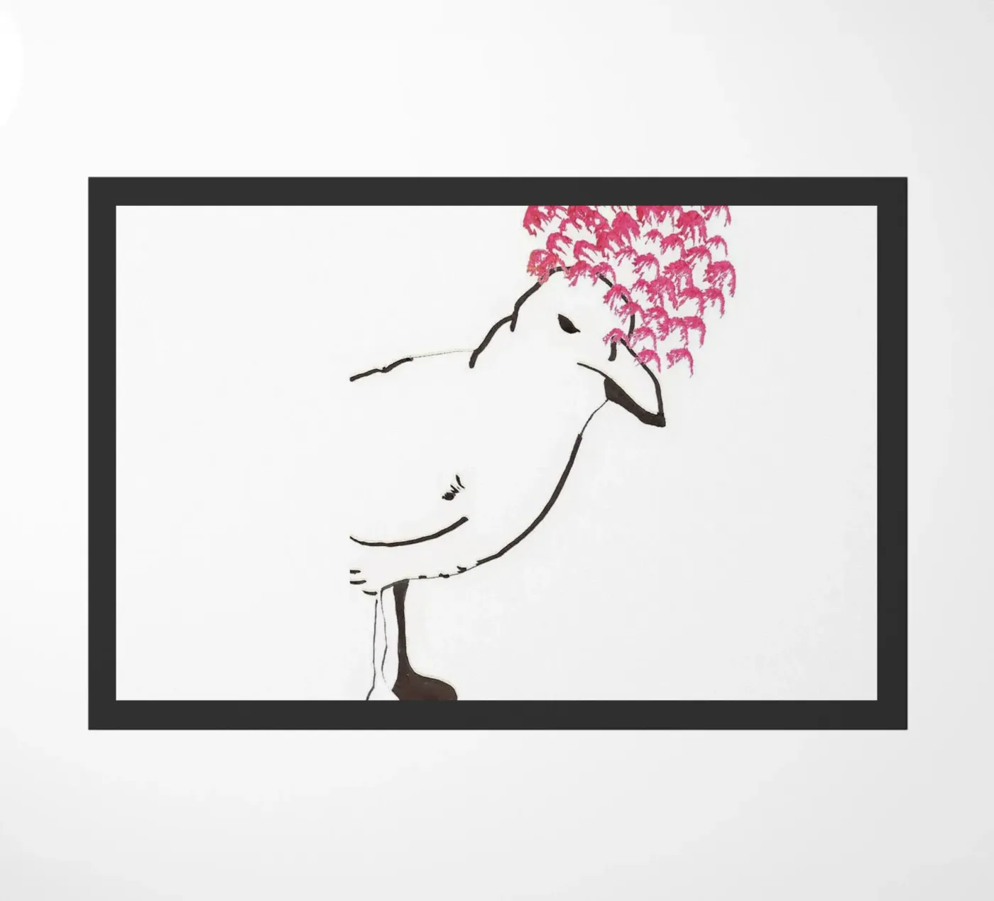 Birds deurmat van APC ARTWORK