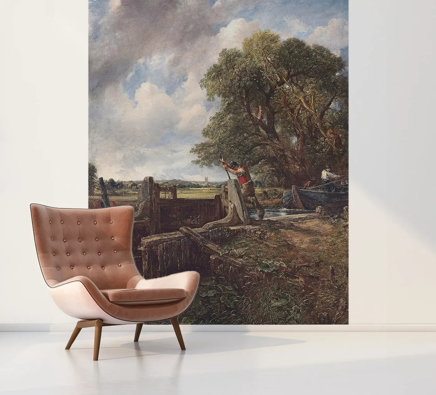 John Constable Kunst fotobehang van Brooke