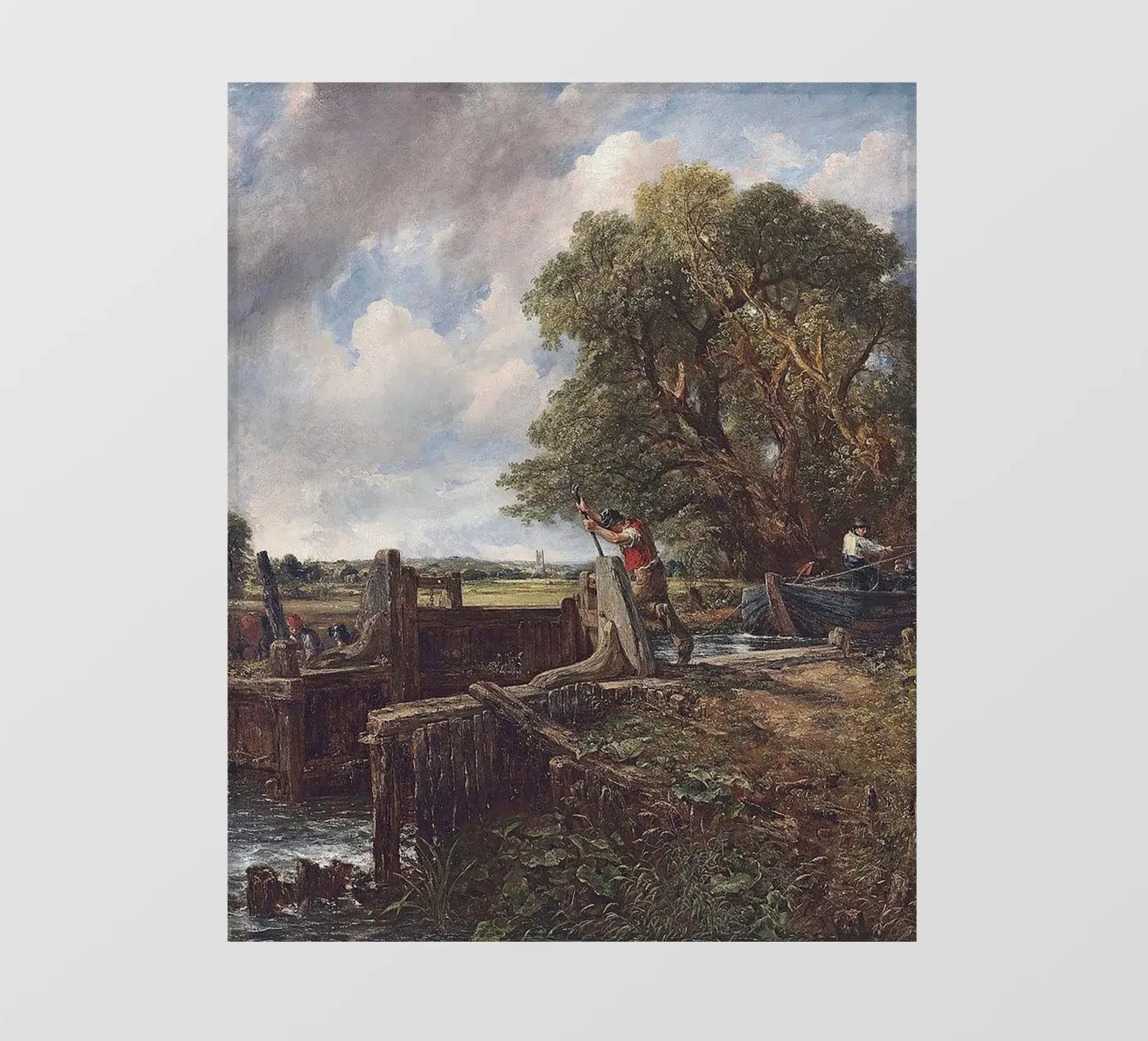 John Constable Kunst fotobehang van Brooke