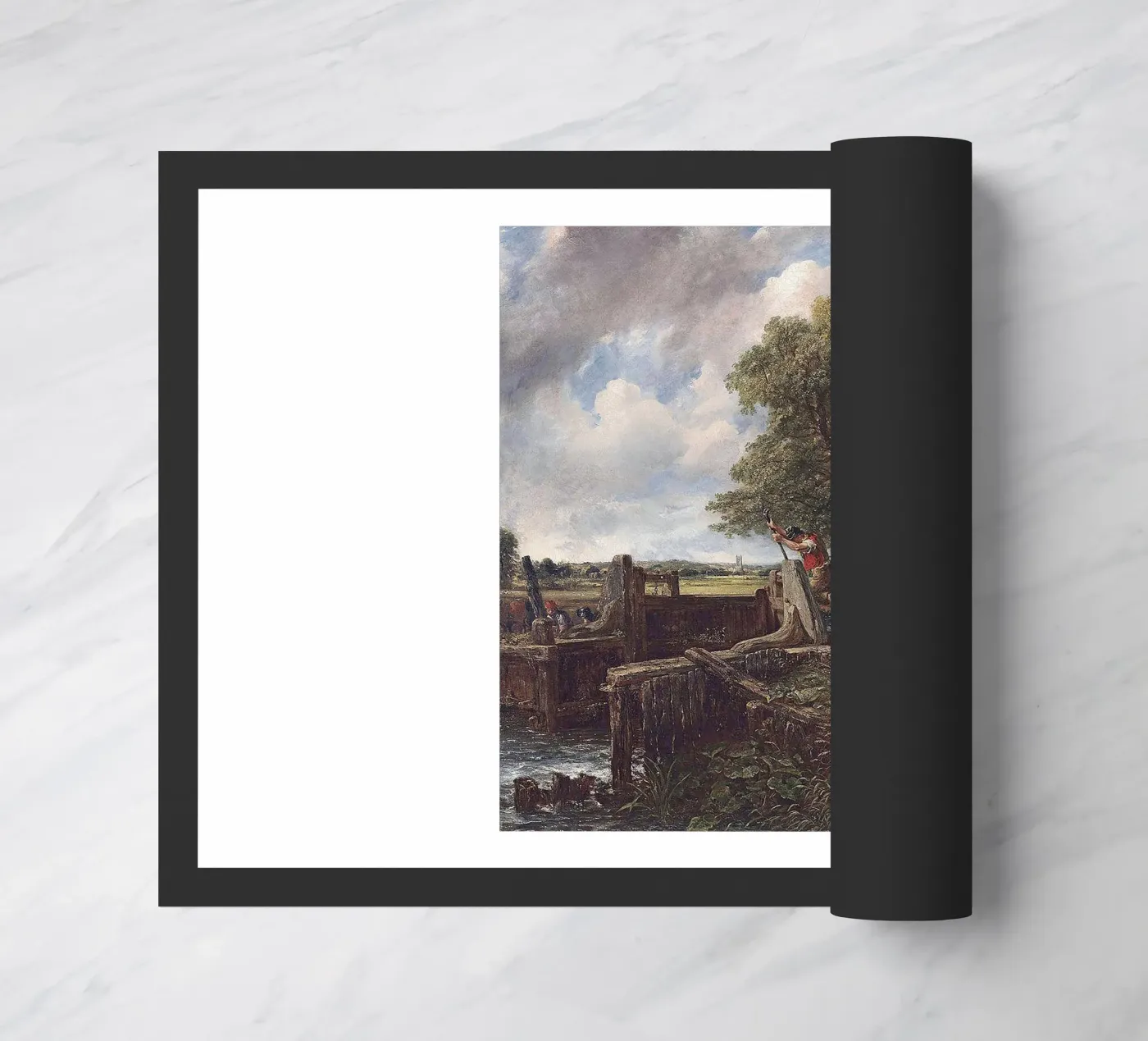 John Constable Art zerbino da Brooke