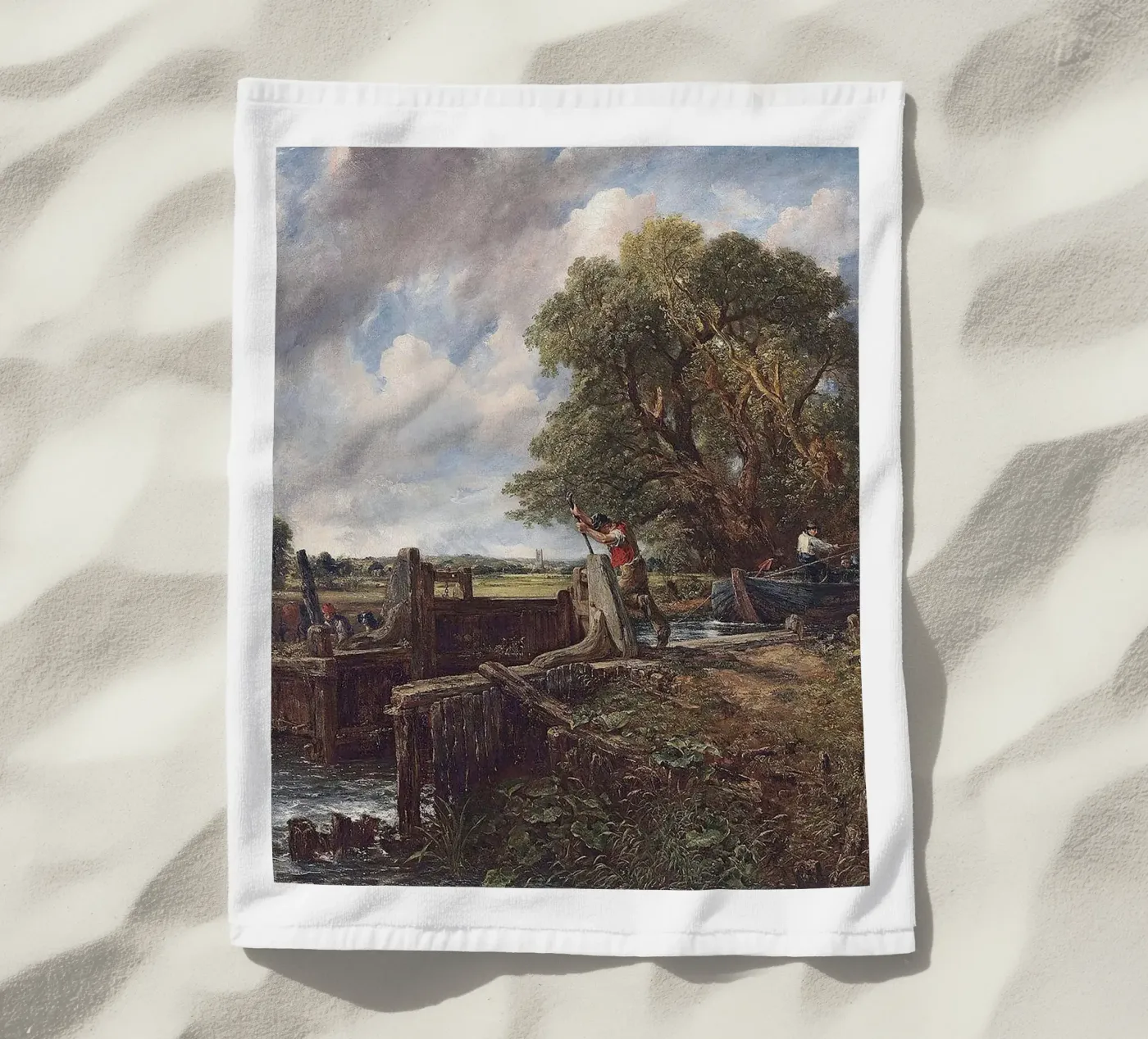 John Constable Arte telo mare da Brooke