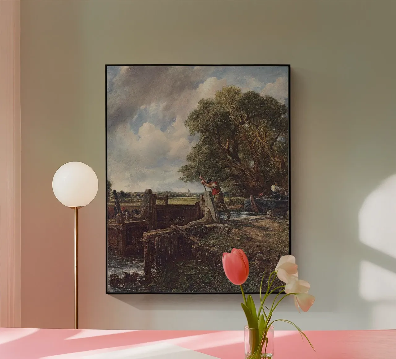 John Constable Kunst acryl van Brooke