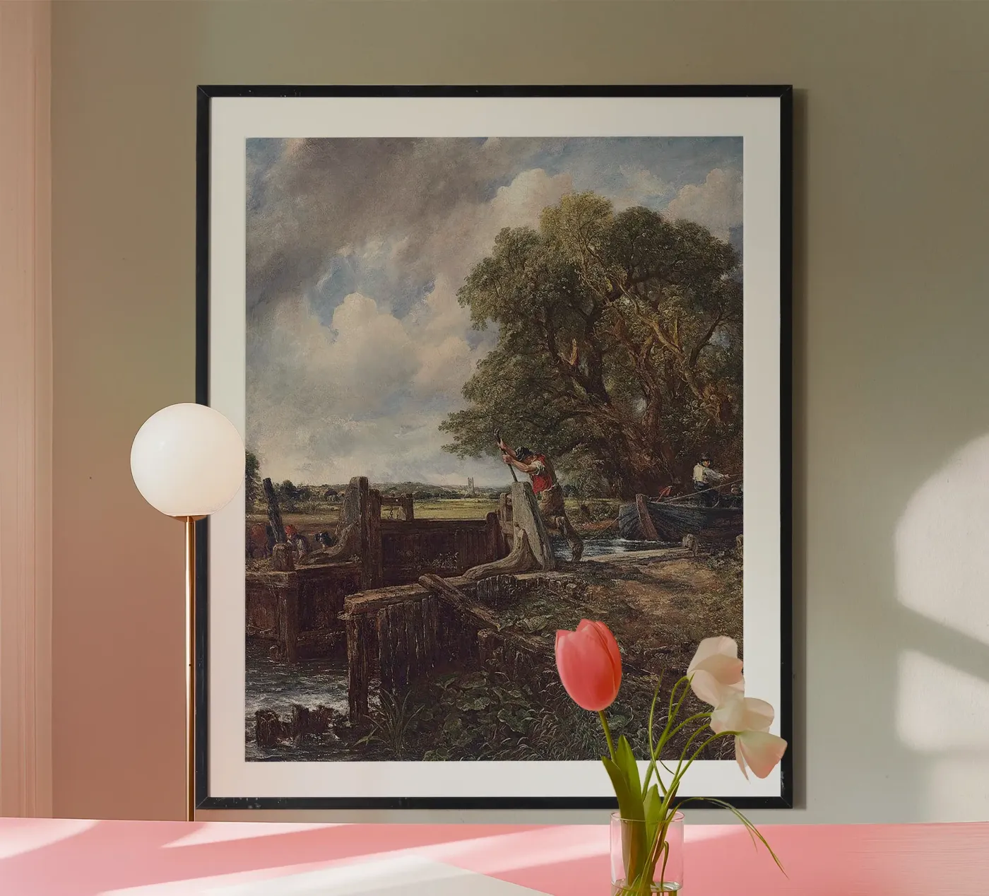 John Constable Kunst poster van Brooke