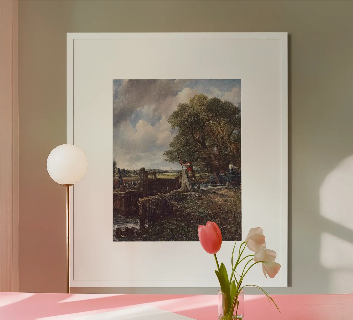 John Constable Kunst poster van Brooke