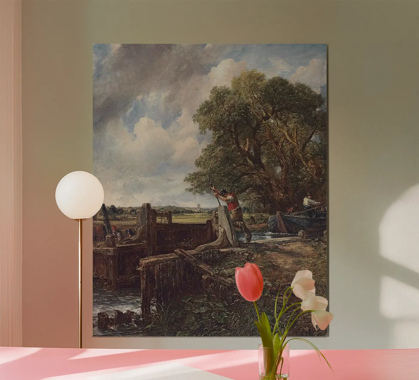 John Constable Kunst poster van Brooke
