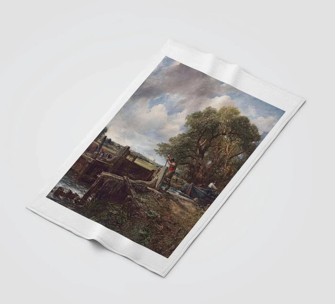 John Constable Kunst fleecedeken van Brooke