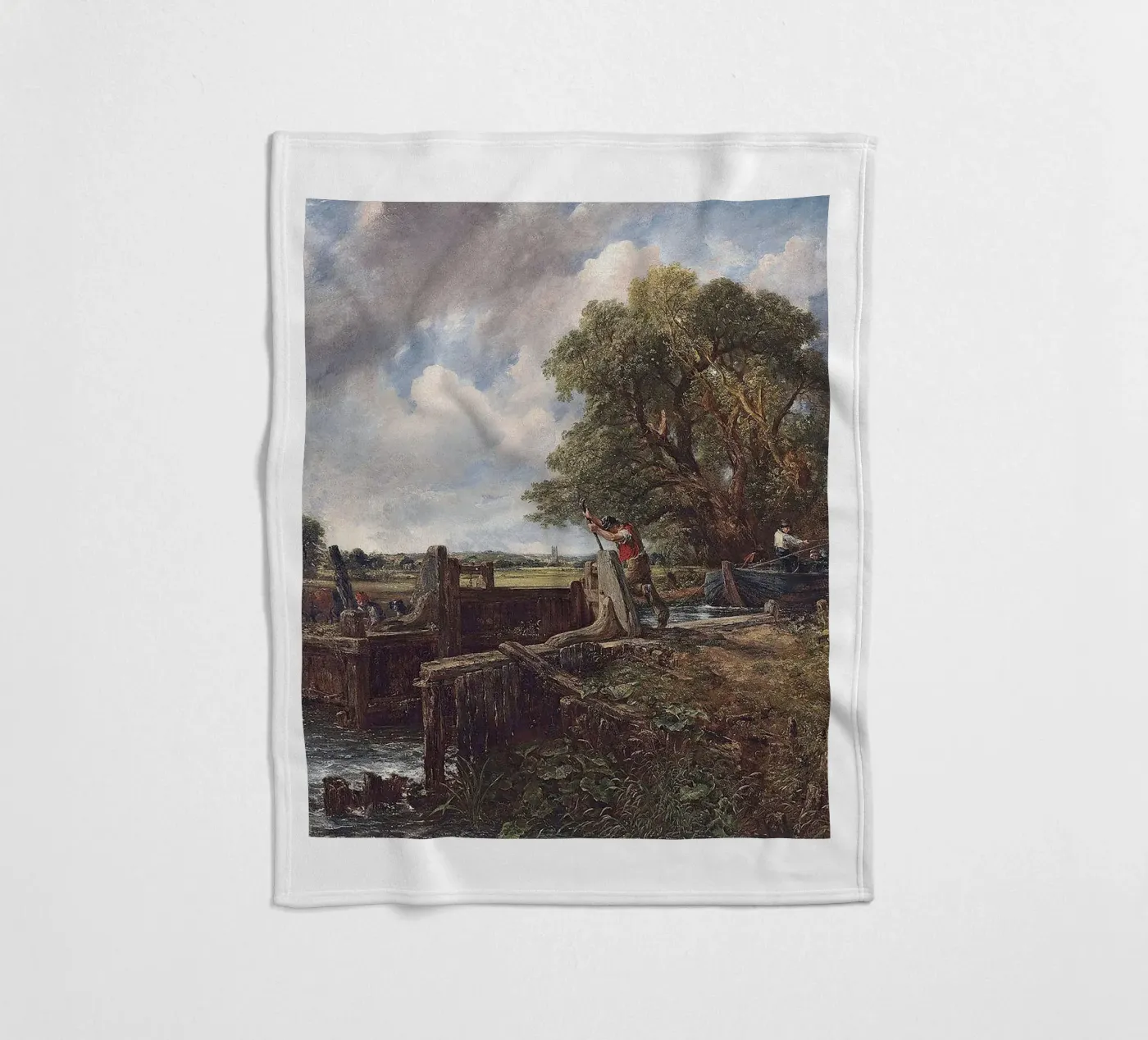 John Constable Kunst Fleecedecke von Brooke