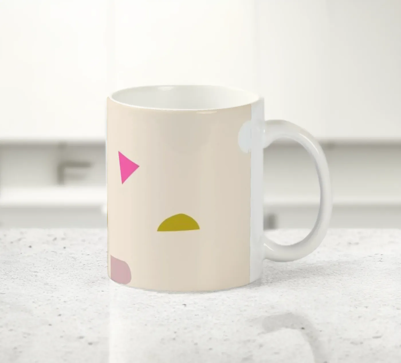 Confetti ceramic mug by Maren Gross