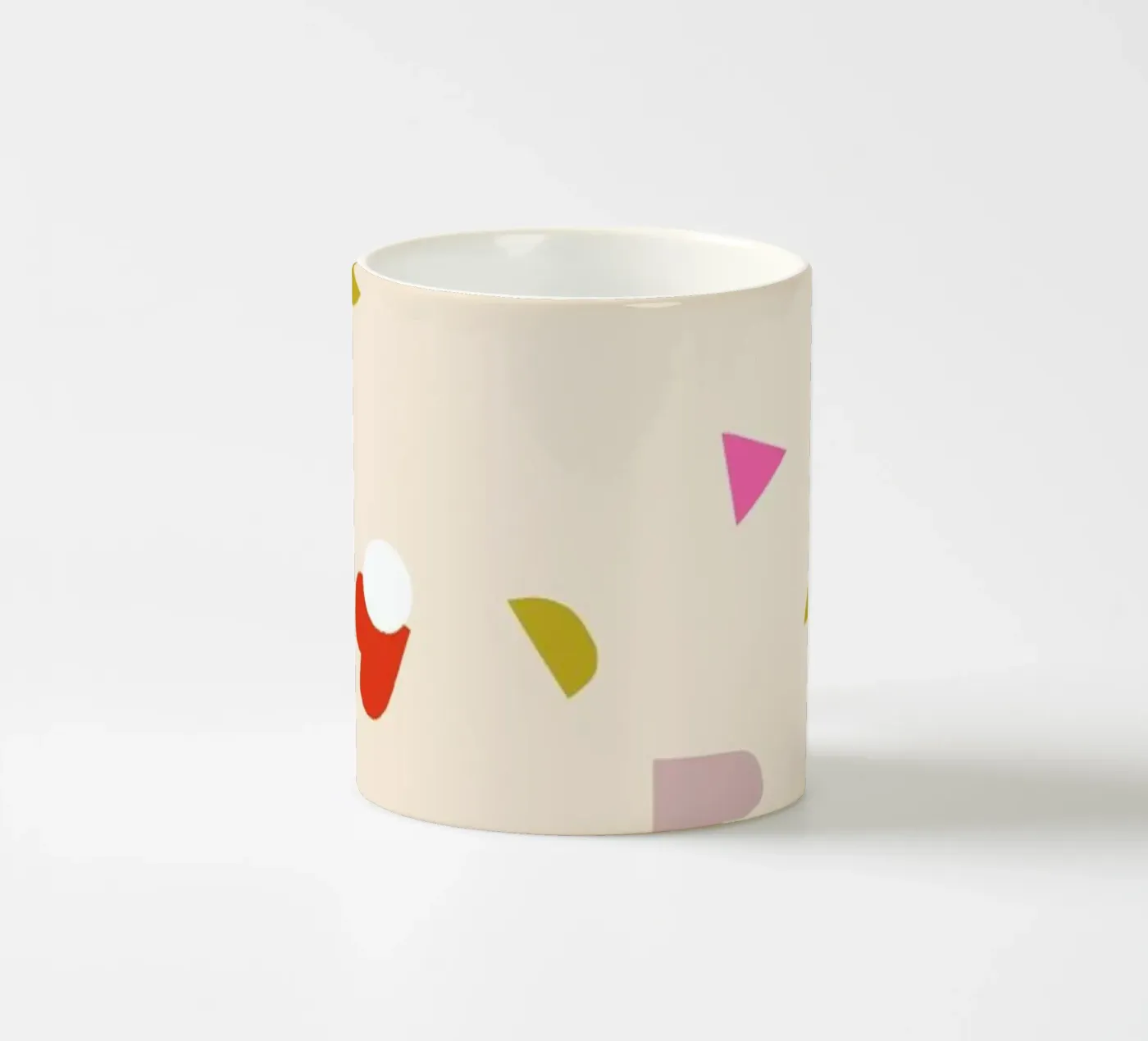 Confetti ceramic mug by Maren Gross