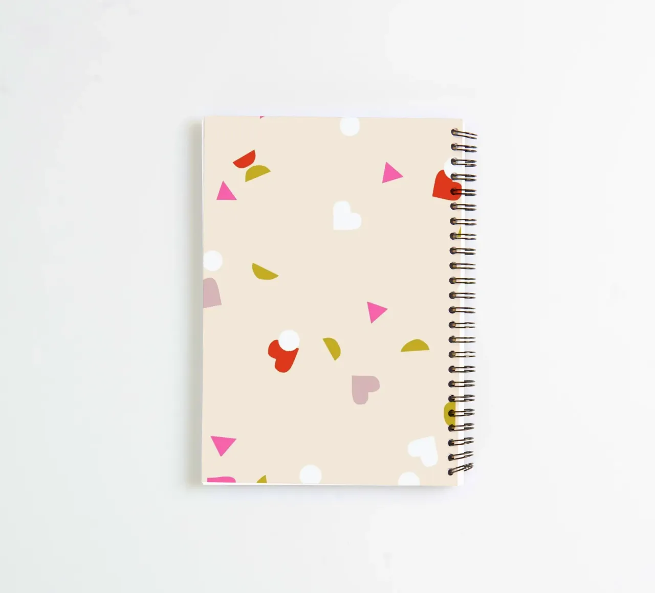 Confetti spiral notebook by Maren Gross