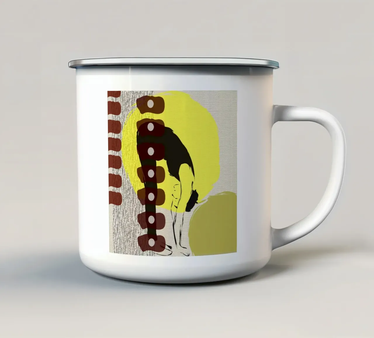 Yoga Flex tazza in smalto da APC ARTWORK
