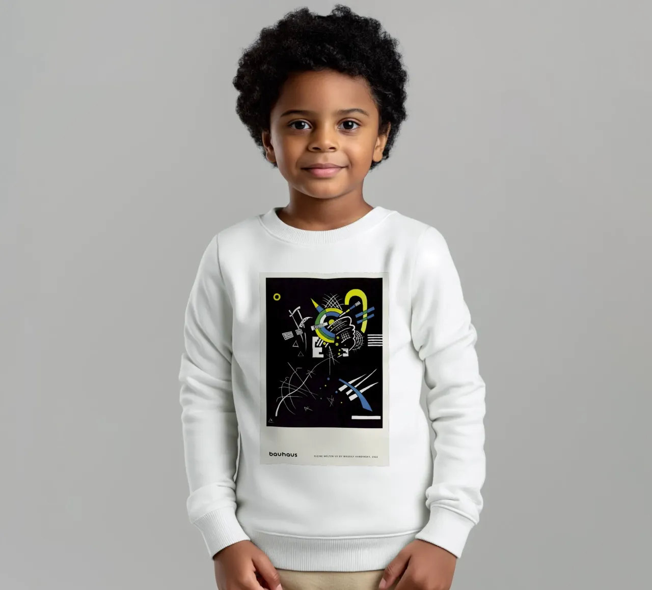 Kandinsky - Kleine Welten VII felpa bambino da Vintage by JUNIQE