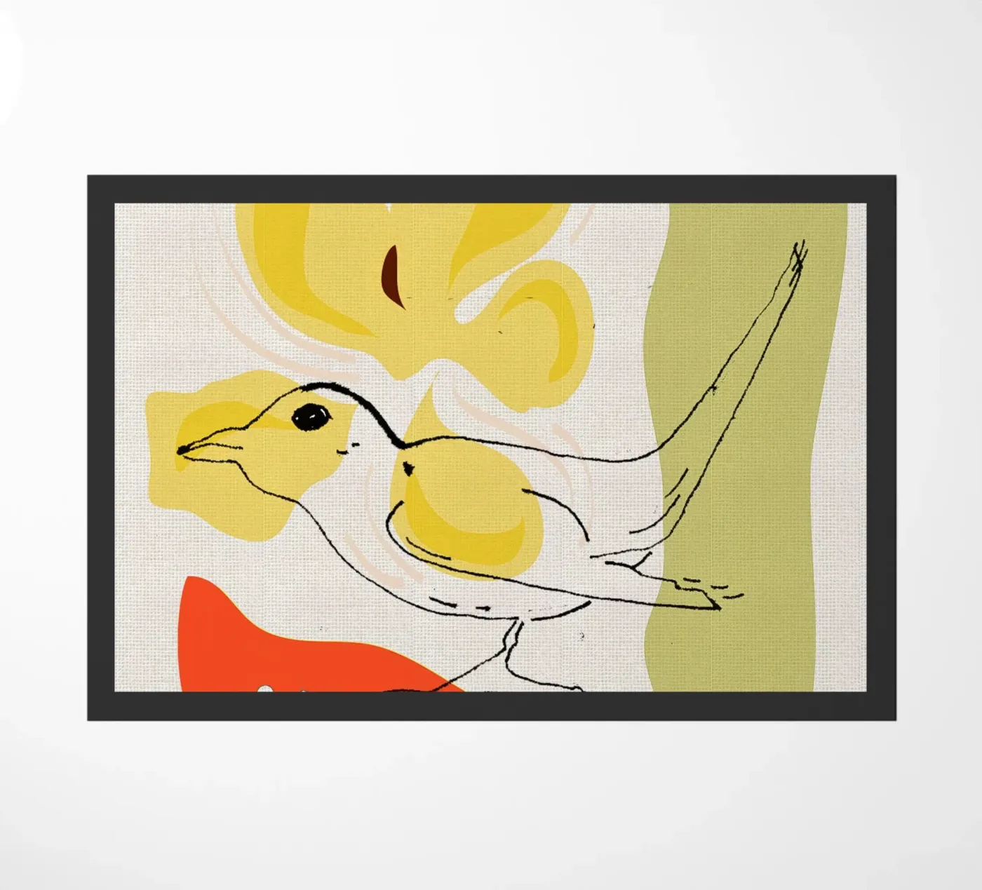 Magic Bird doormat by APC ARTWORK